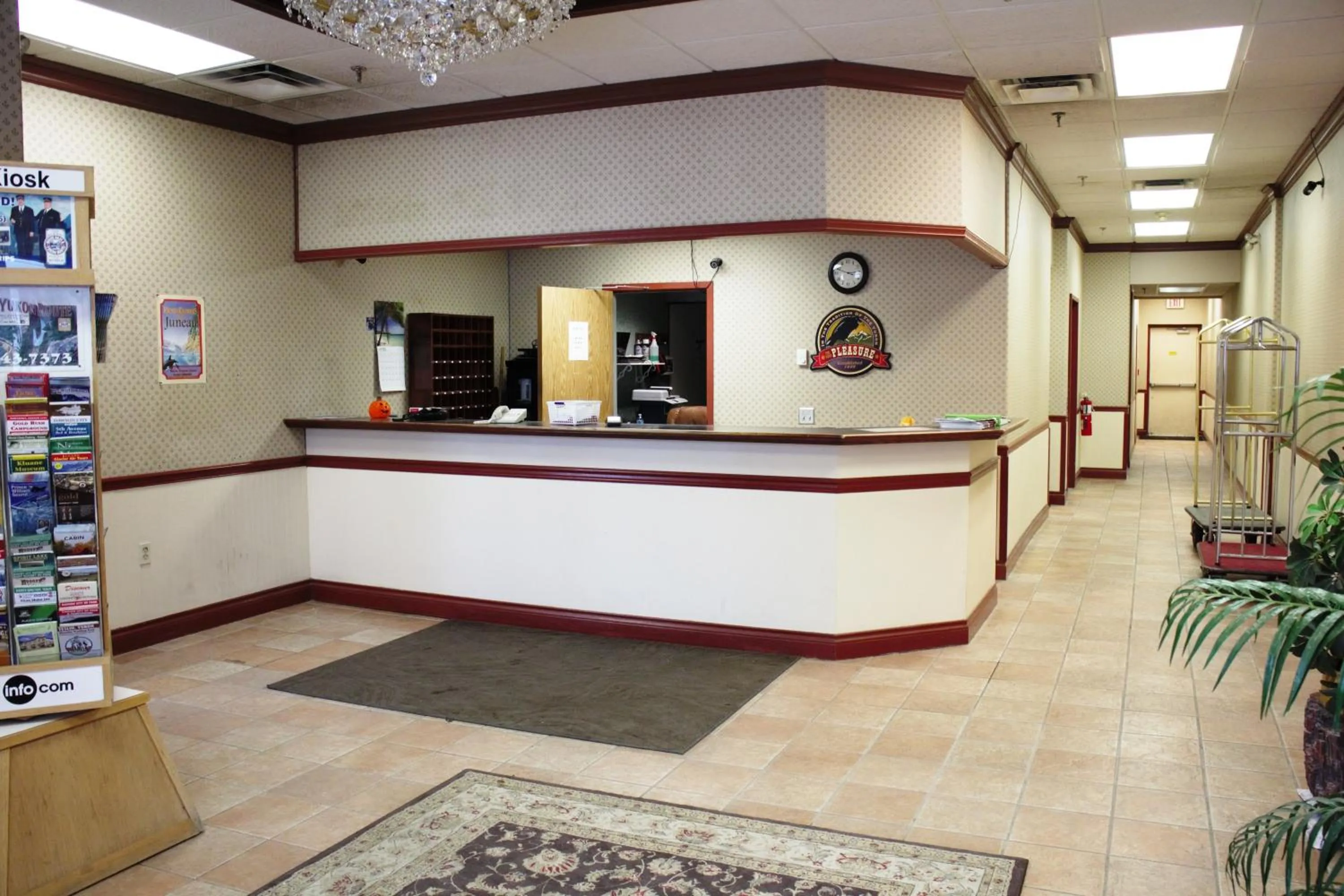 Lobby or reception in Elite Hotel -Downtown Center- "Ski & Northern light Tour" "Hot Spring Tour "Long-term stay"