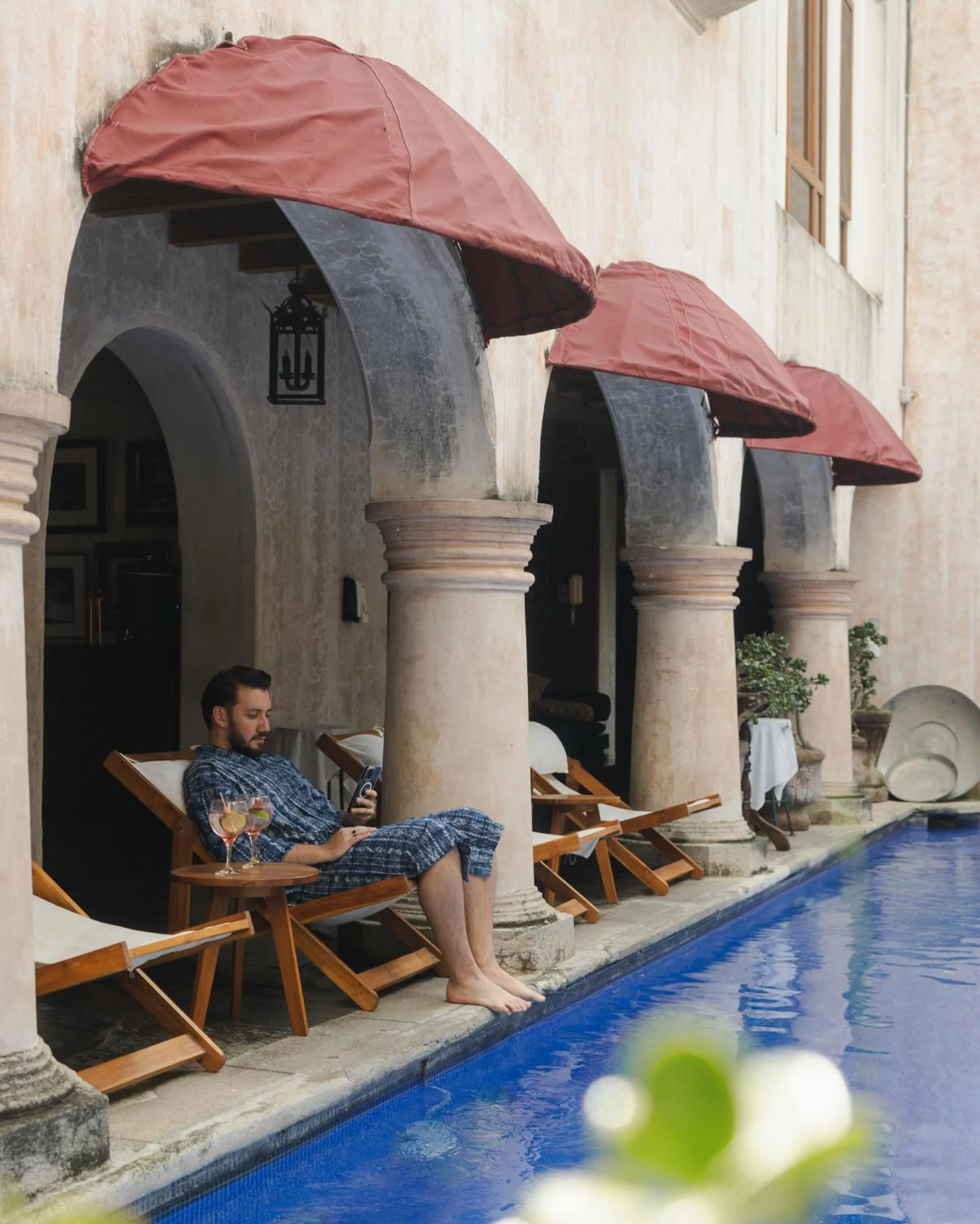 Swimming pool in Meson Panza Verde