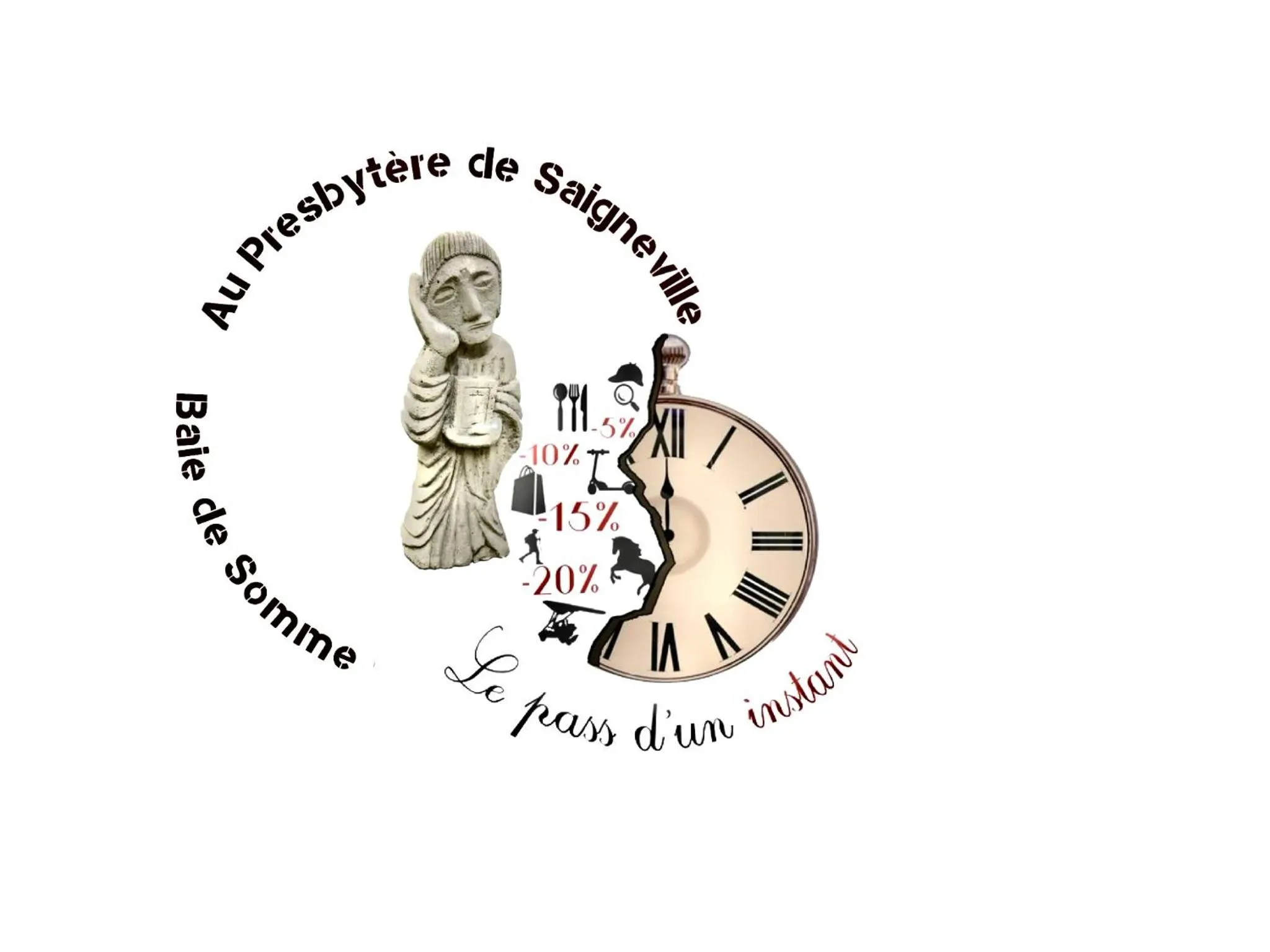 Property logo or sign in Au Presbytère de Saigneville