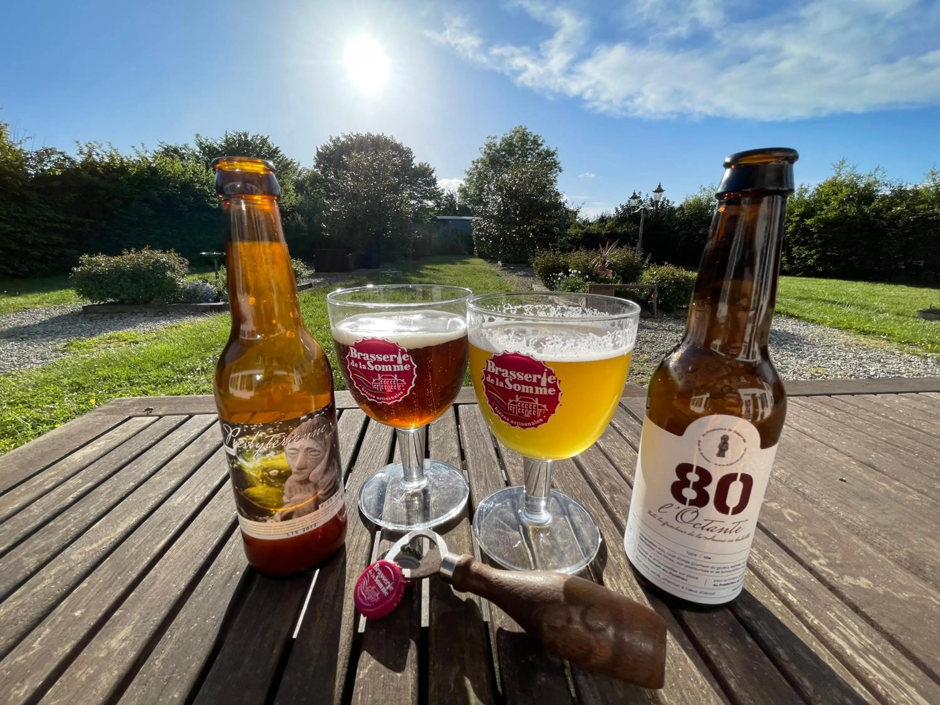 Garden in Au Presbytère de Saigneville