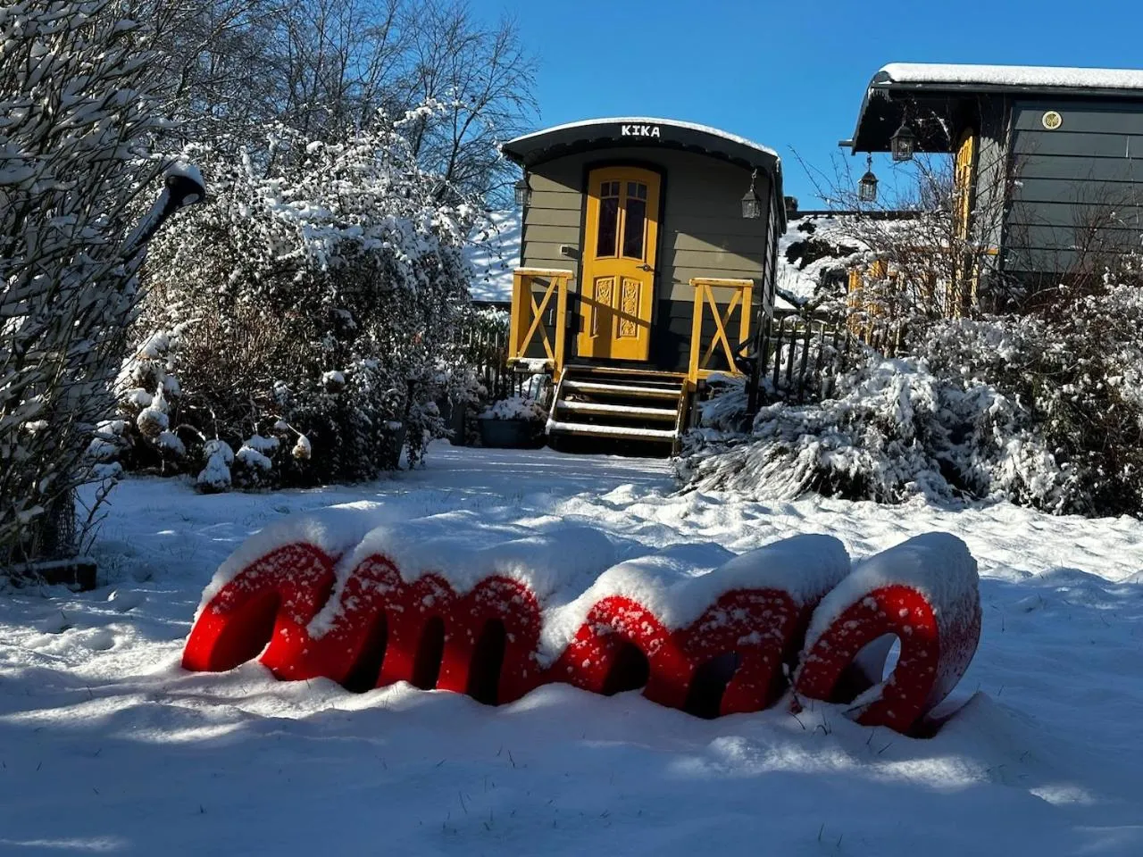 Winter in Au Presbytère de Saigneville