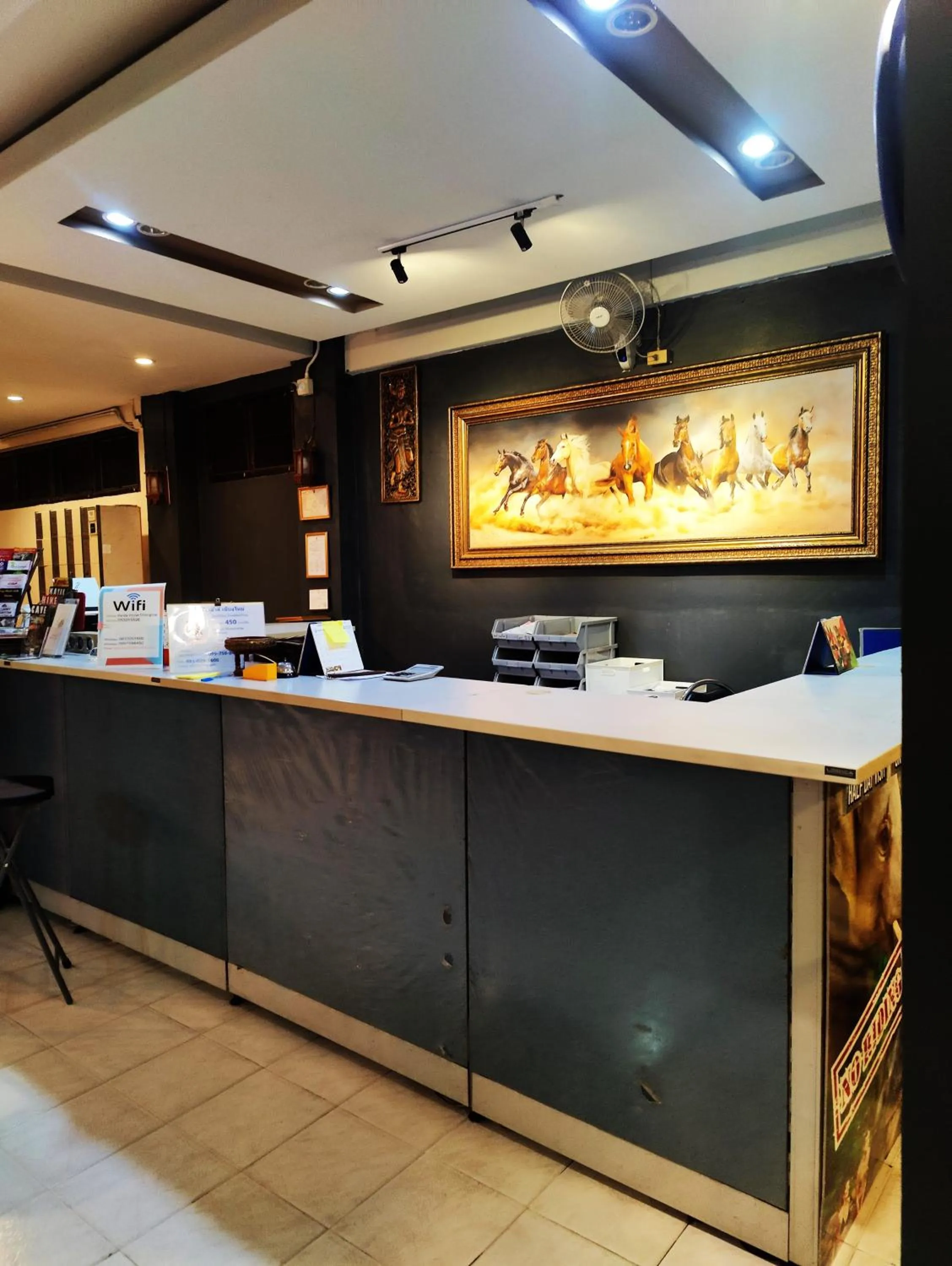 Lobby or reception in Panda House Chiang Mai