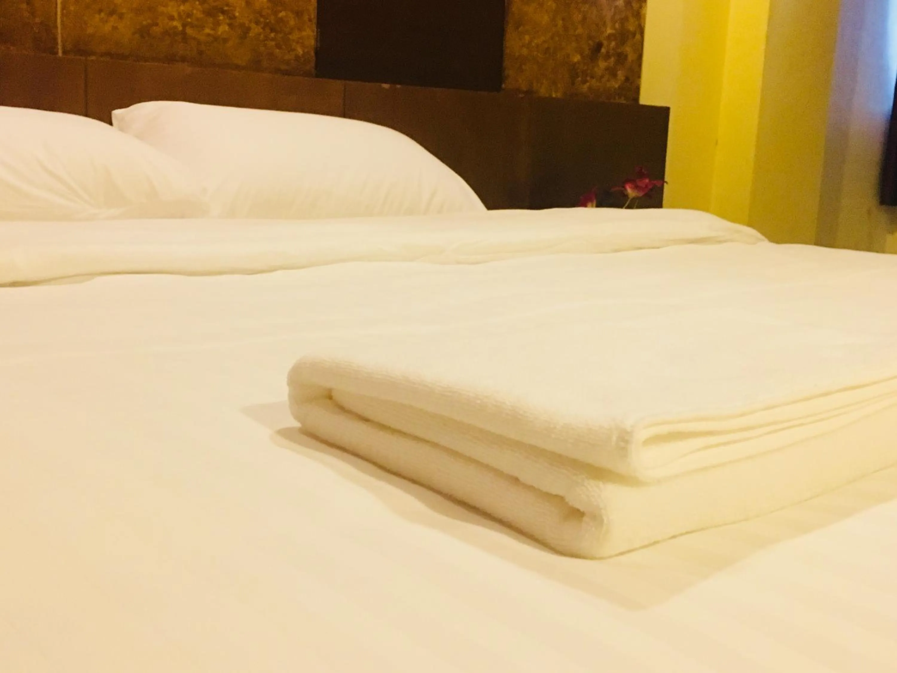 Bed in Panda House Chiang Mai