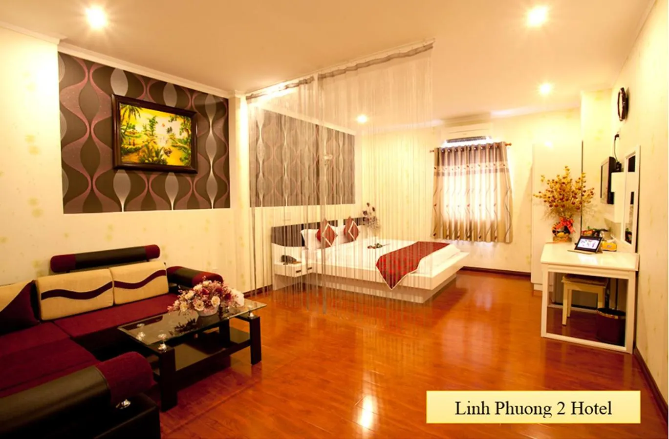 Photo of the whole room, Bed in Linh Phuong 2 Hotel