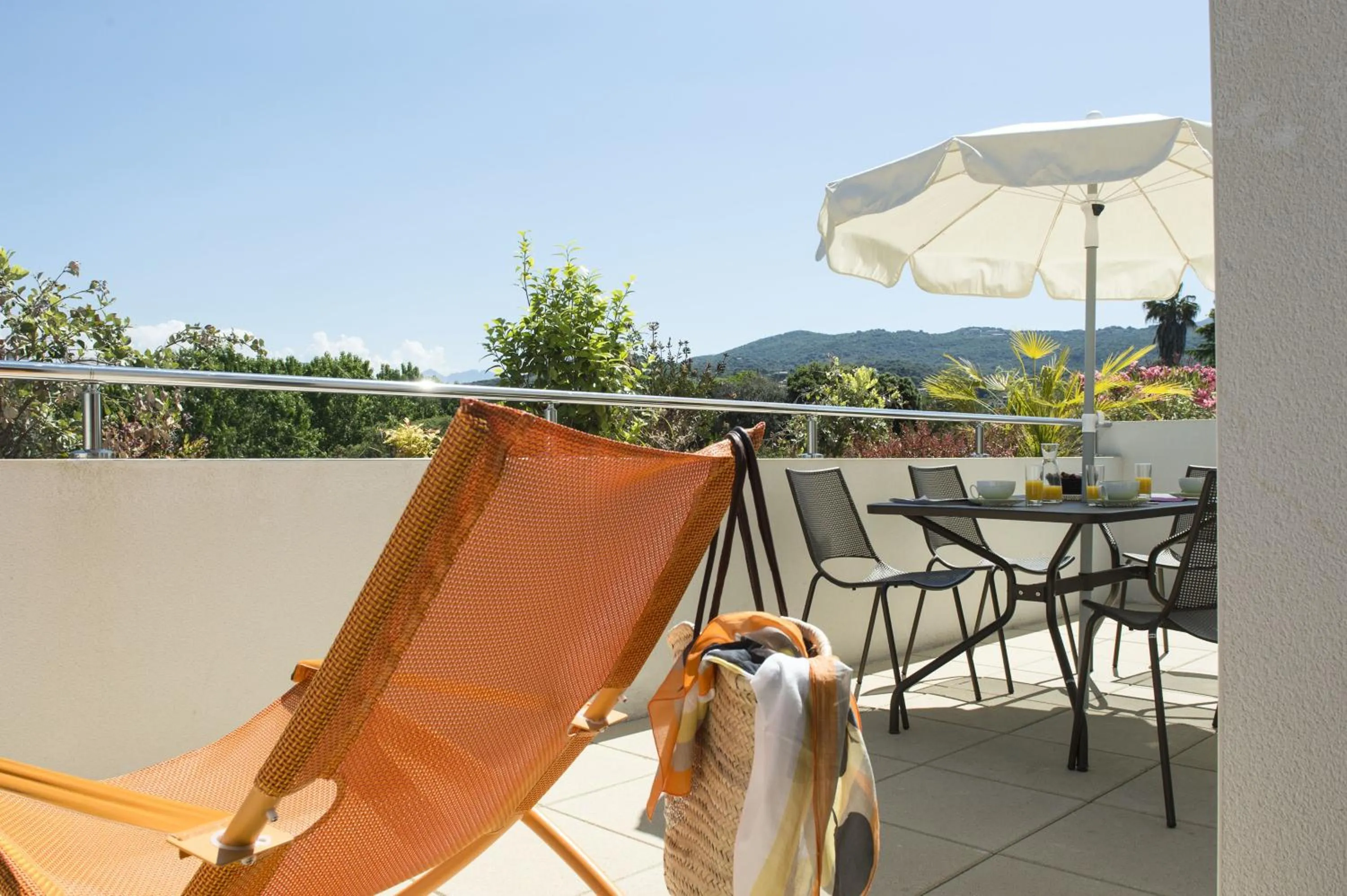 Balcony/Terrace in Suite Home Porticcio