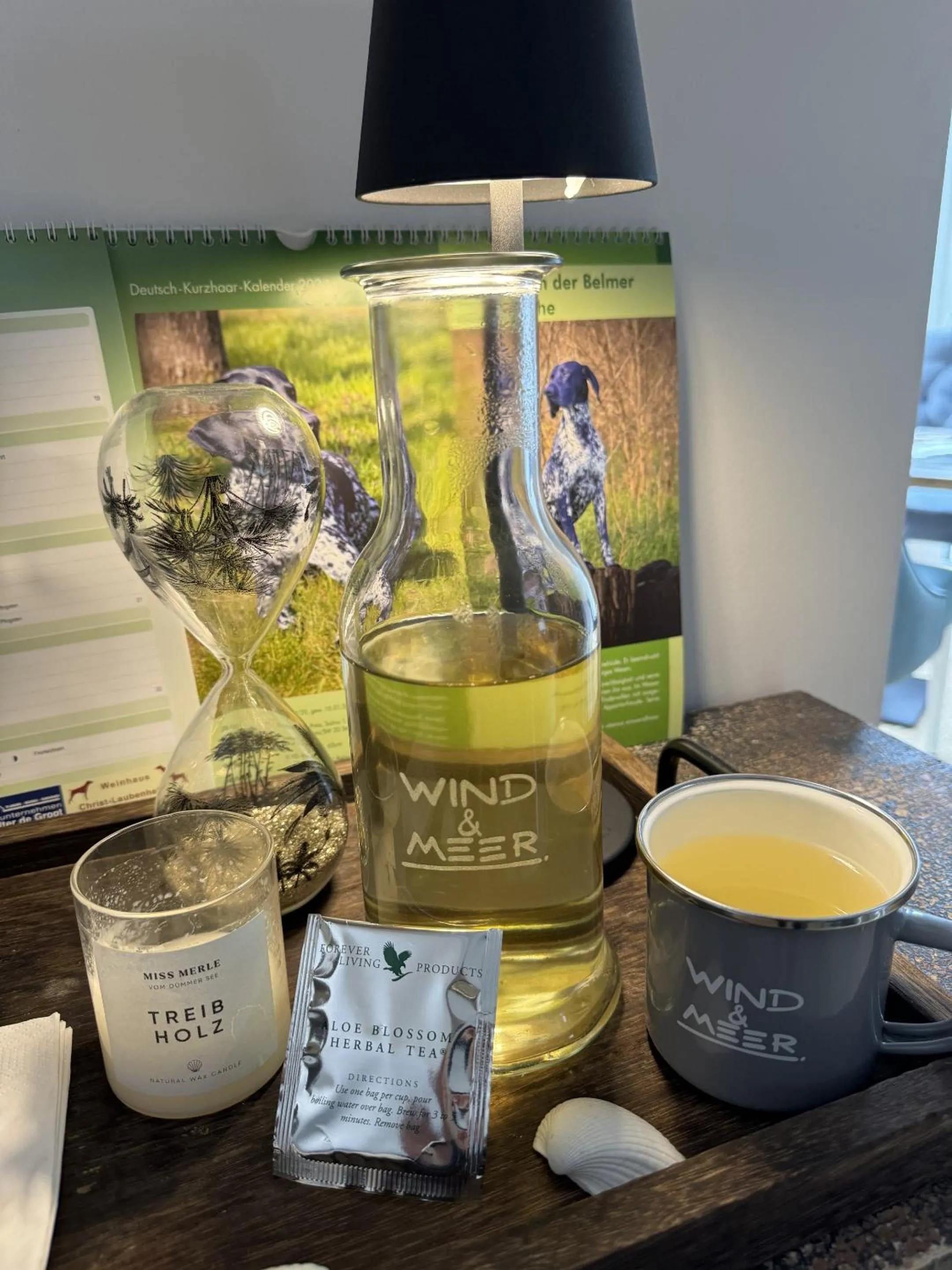 Food and drinks in Gästehaus Wind und Meer