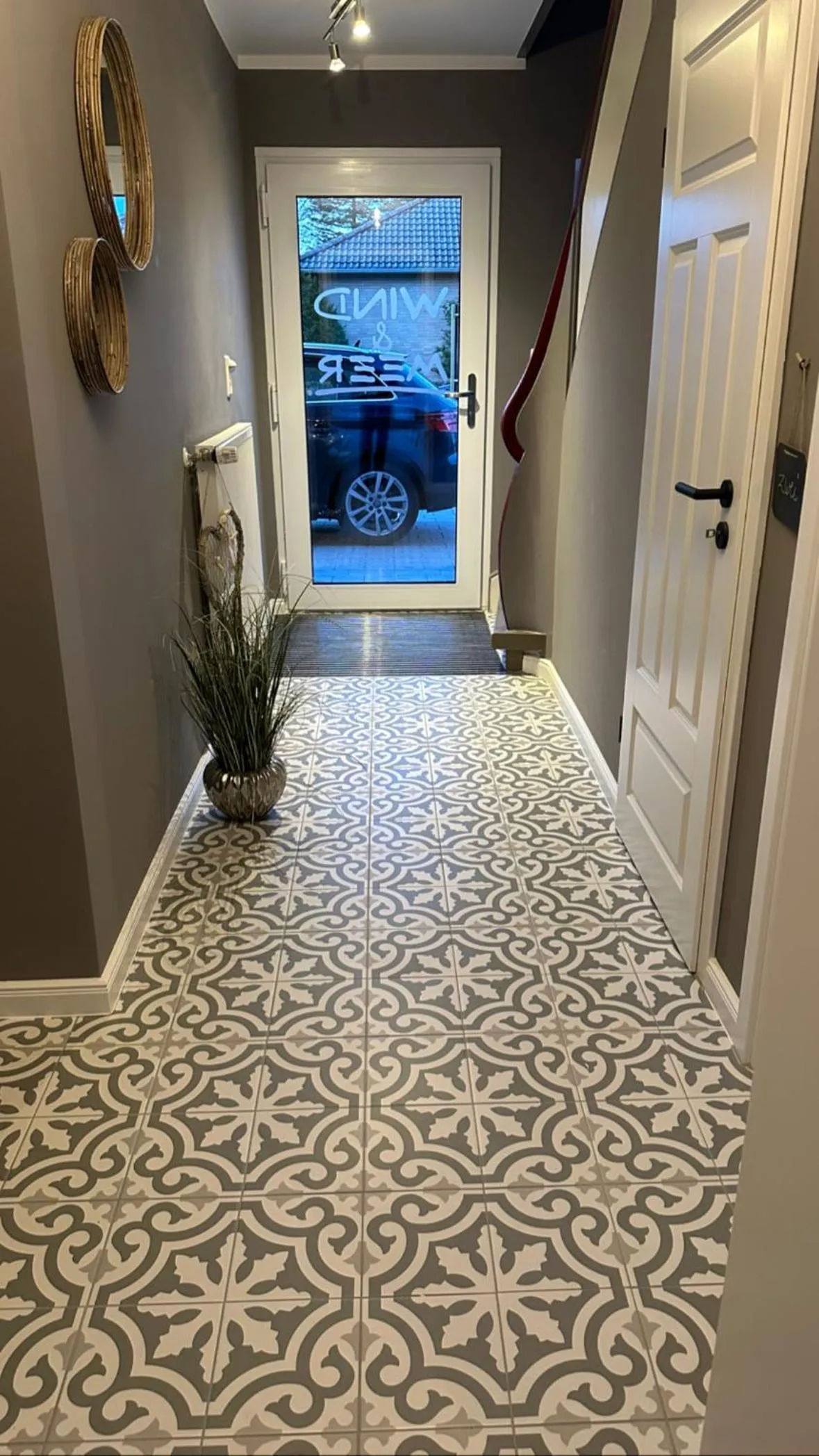 Lobby or reception in Gästehaus Wind und Meer