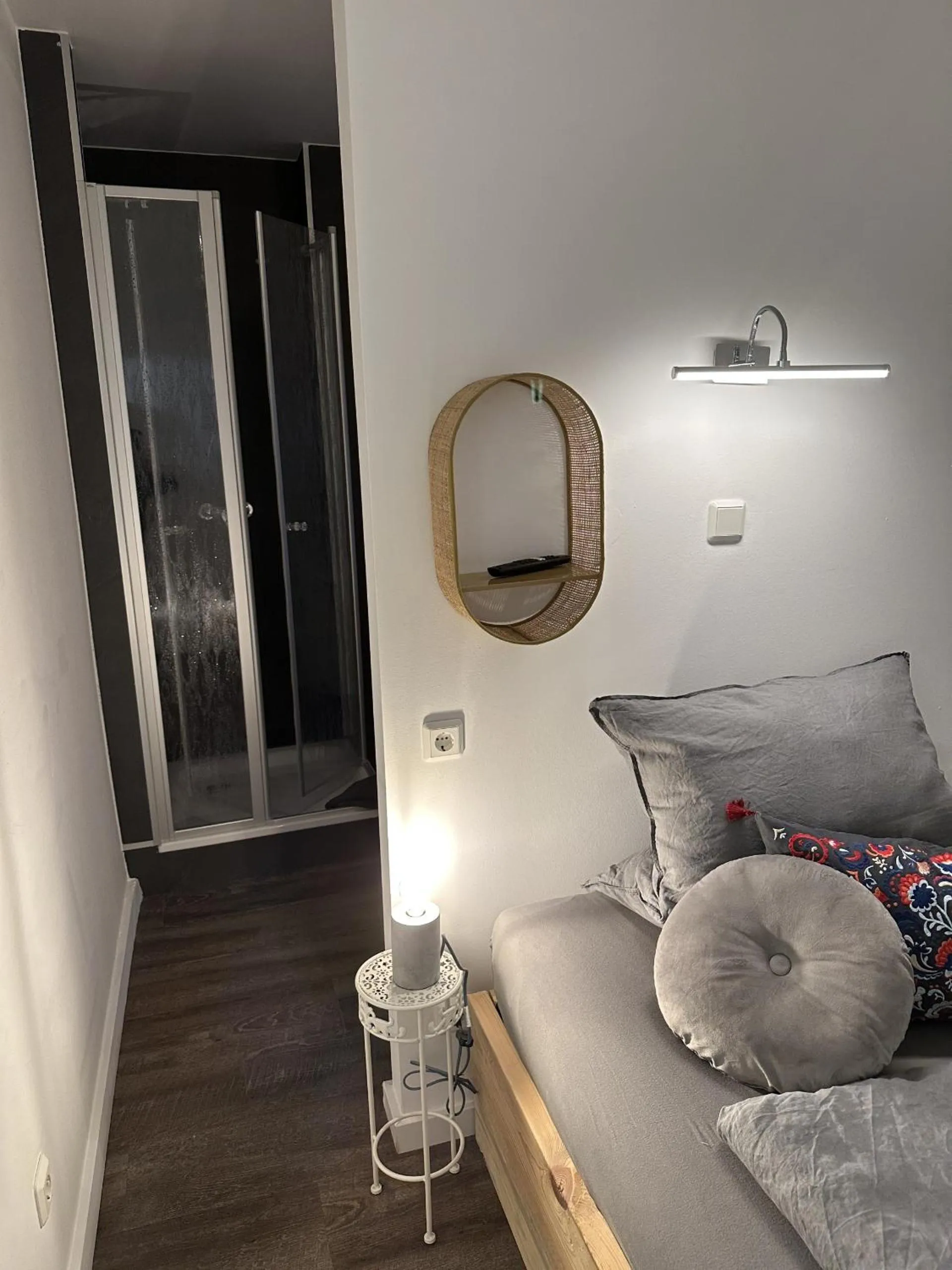 Bedroom, Bed in Gästehaus Wind und Meer