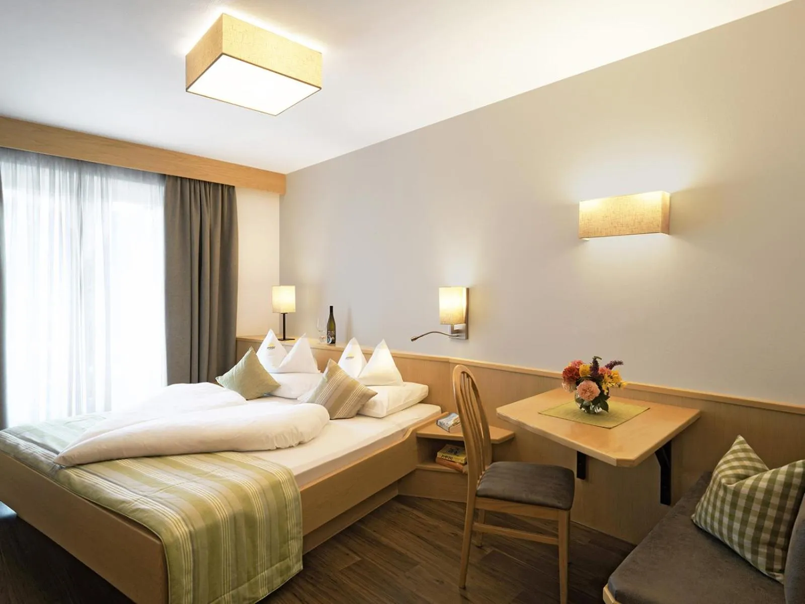 Photo of the whole room, Bed in Hotel Sonnenhof