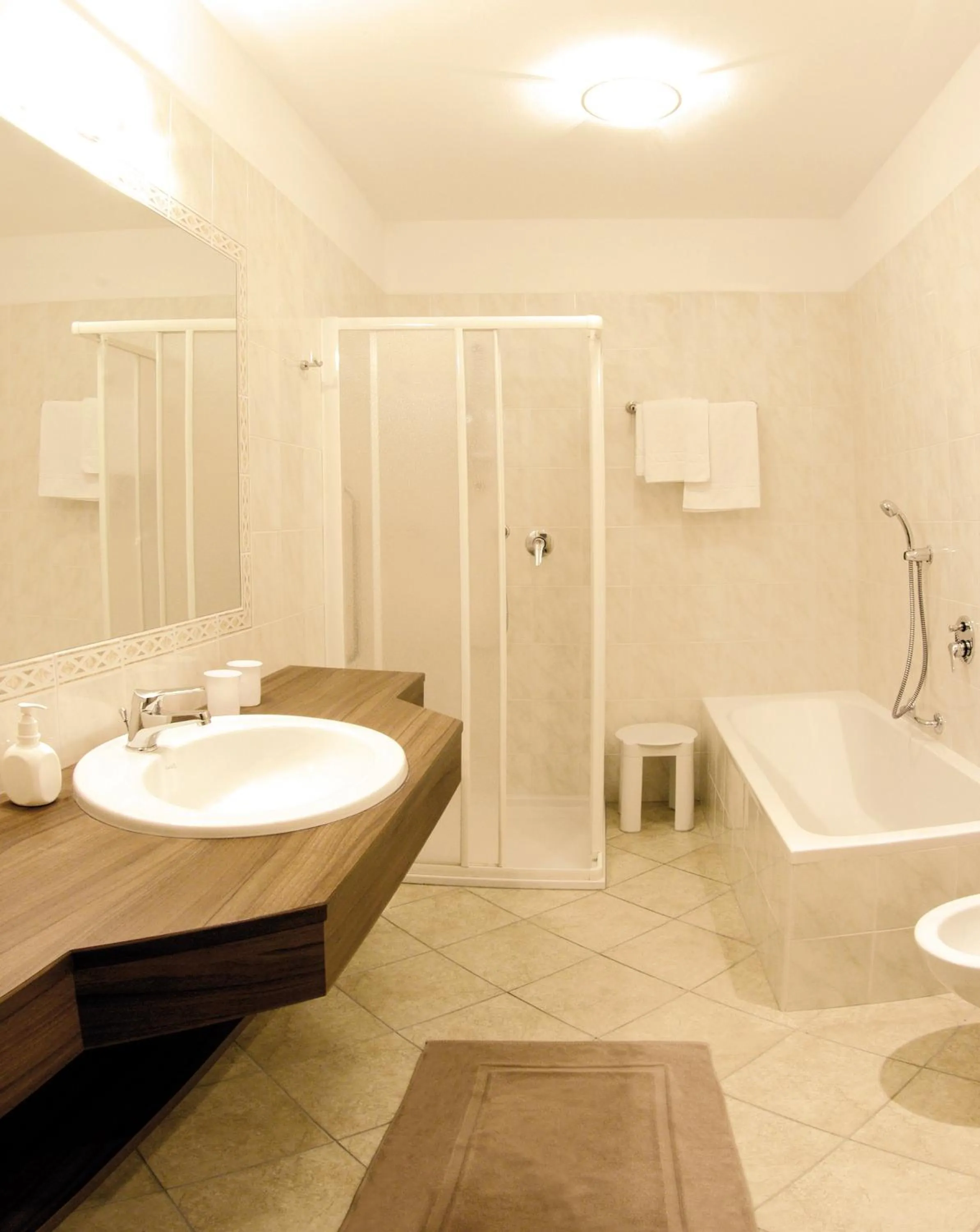 Bathroom in Hotel Sonnenhof