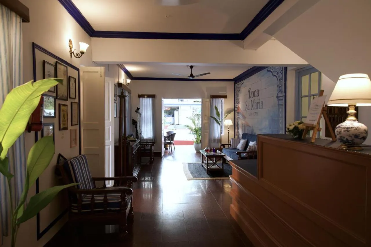 Lobby or reception in Dona Sa Maria Eco Hotel