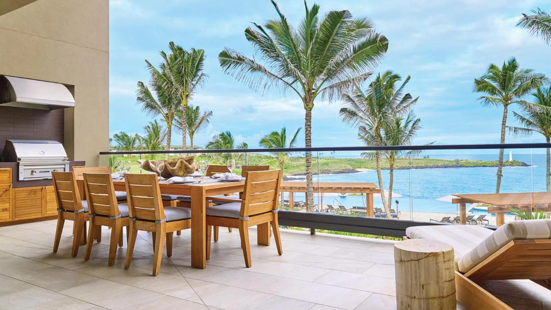 Balcony/Terrace in Timbers Kauai Ocean Club & Residences