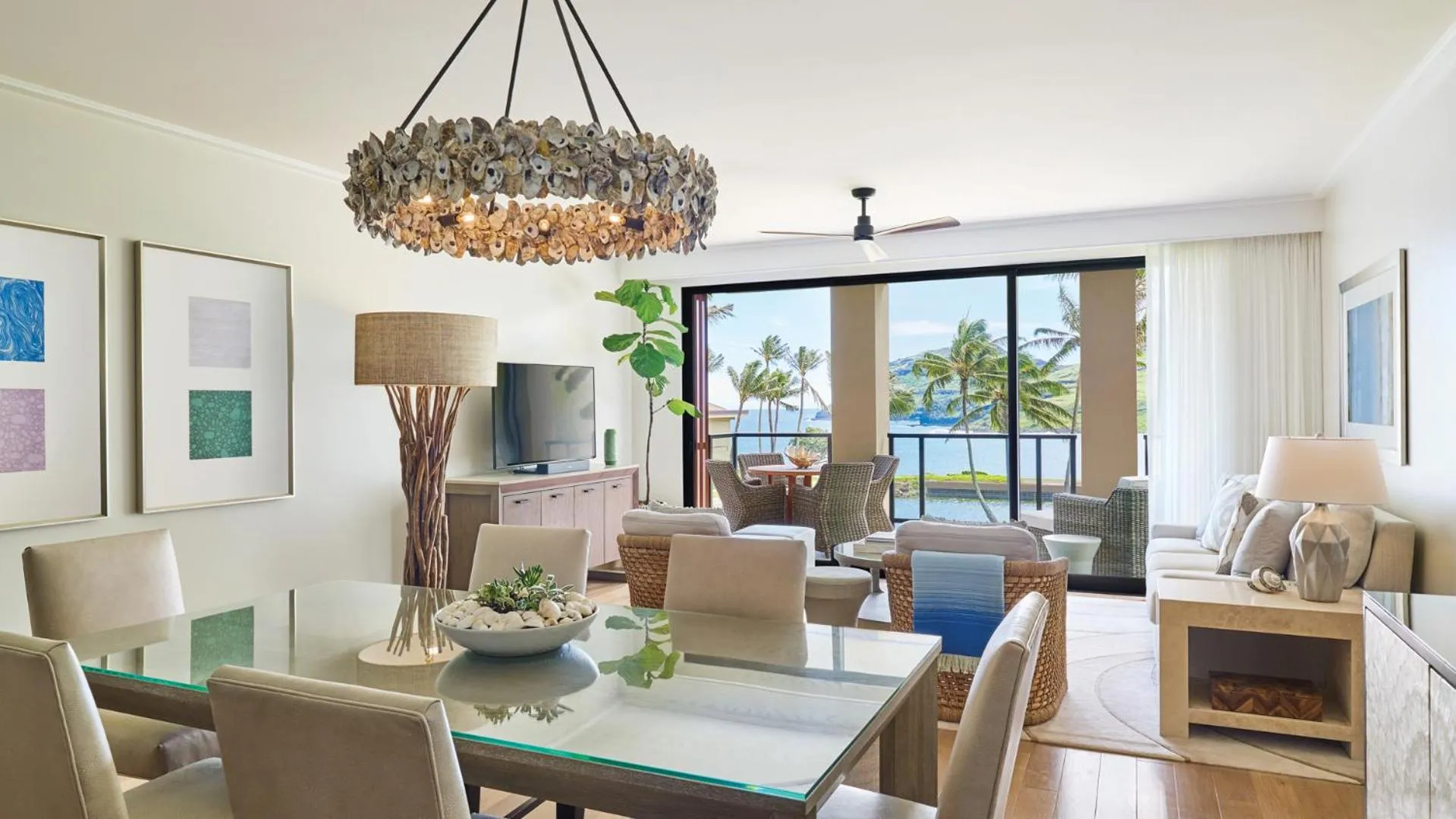 Living room in Timbers Kauai Ocean Club & Residences