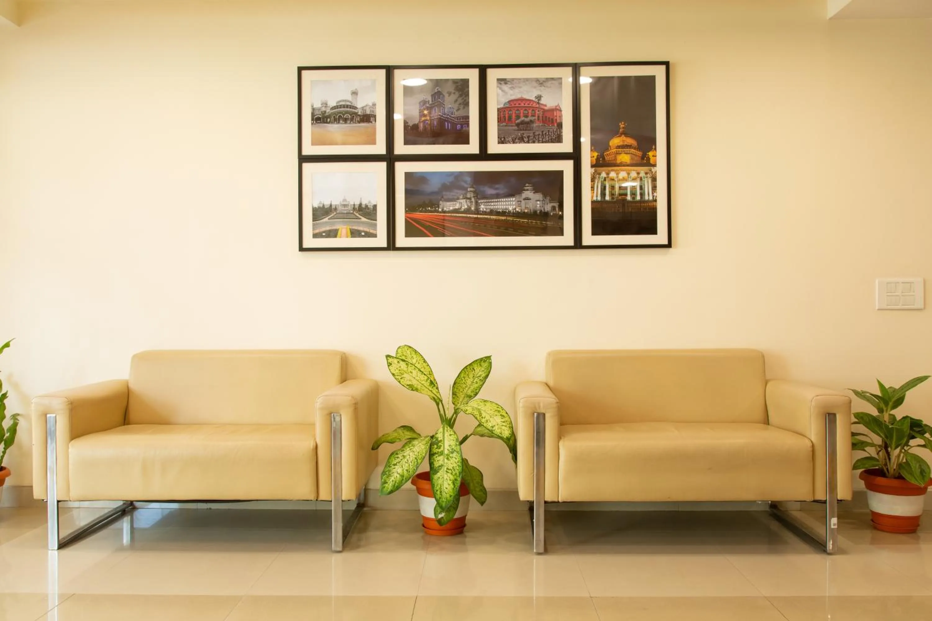 Lobby or reception in Ginger Bangalore- Inner Ring Road