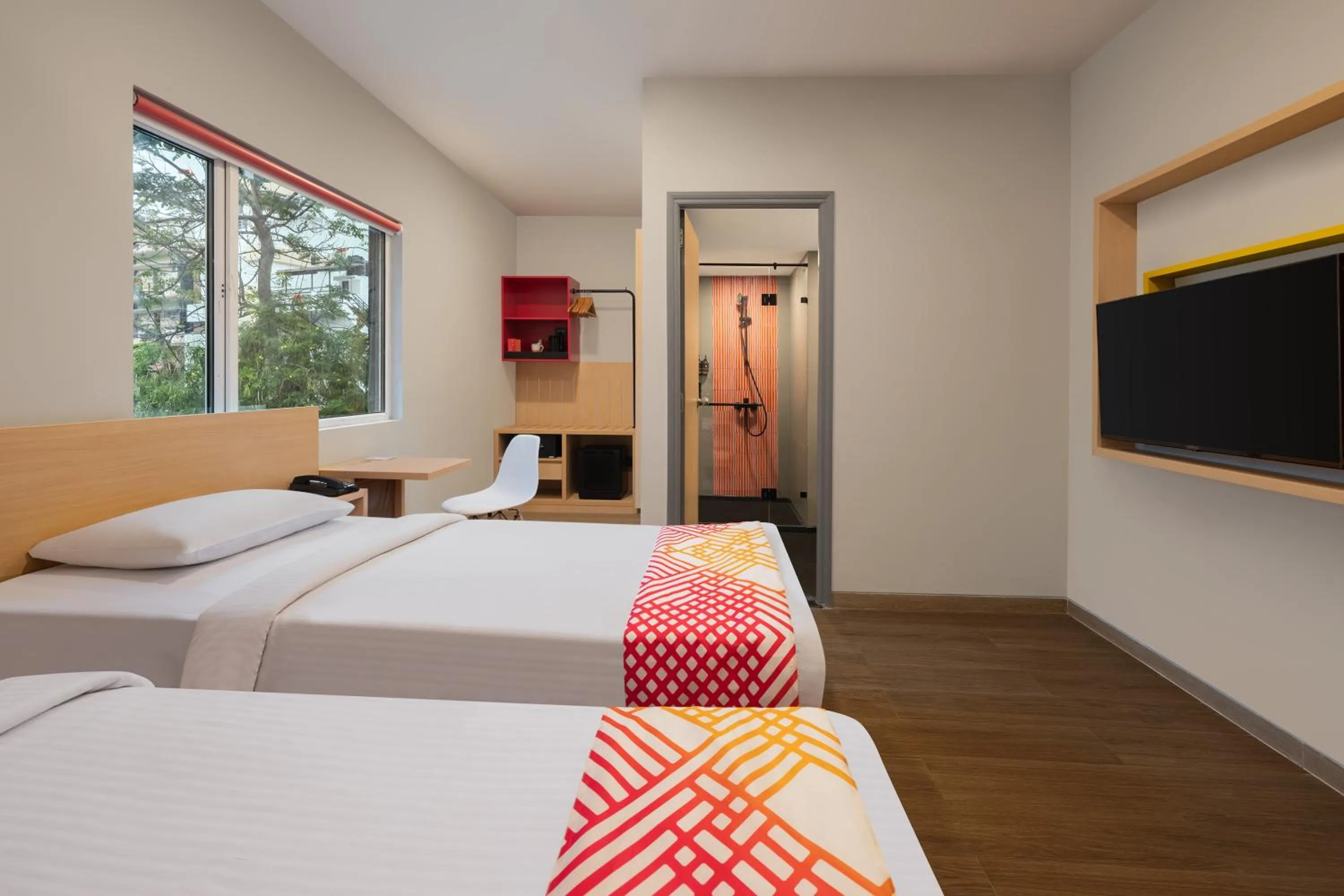 Photo of the whole room, Bed in Ginger Bangalore- Inner Ring Road