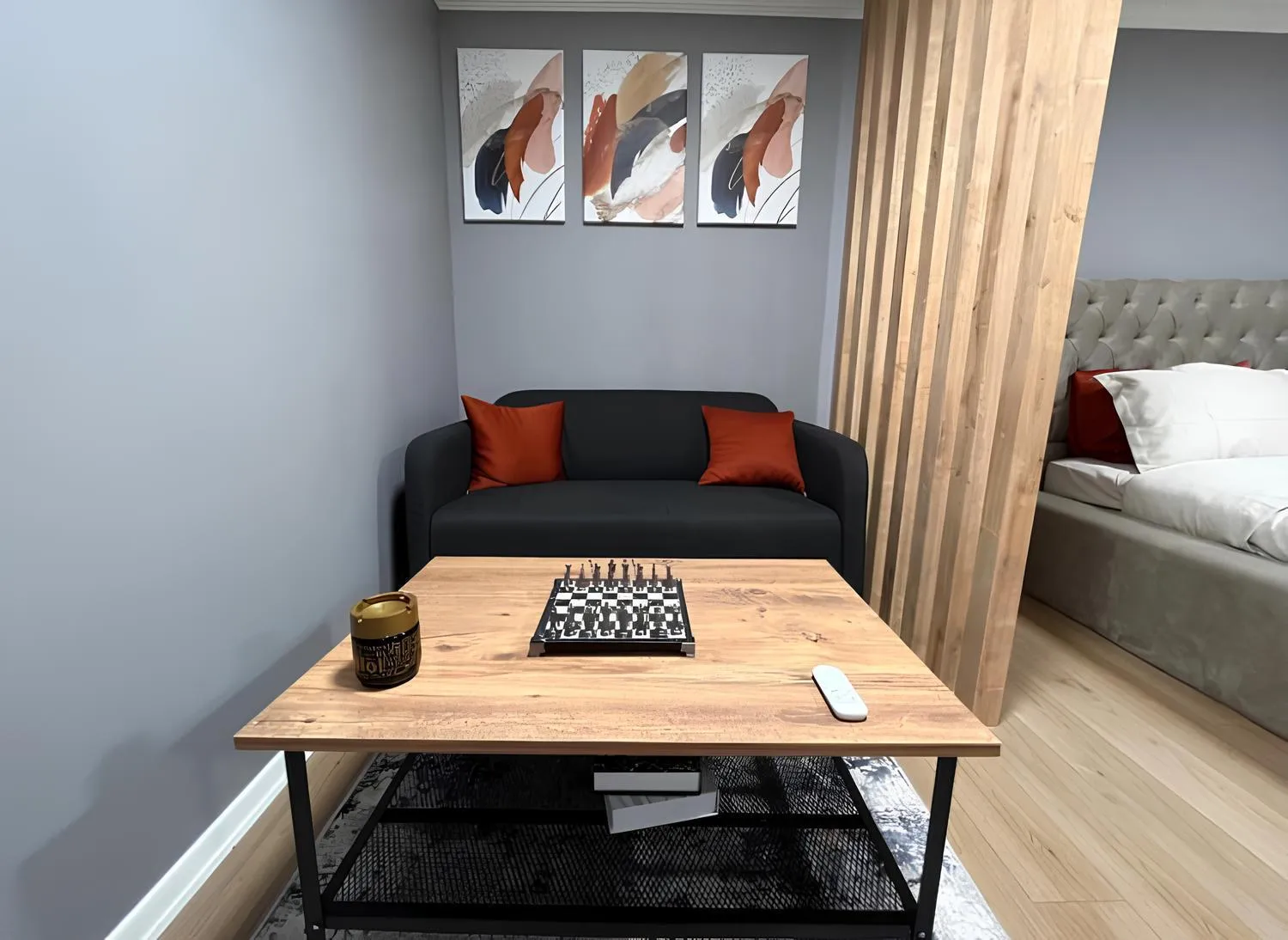 Seating area in Westley Residence Taksim