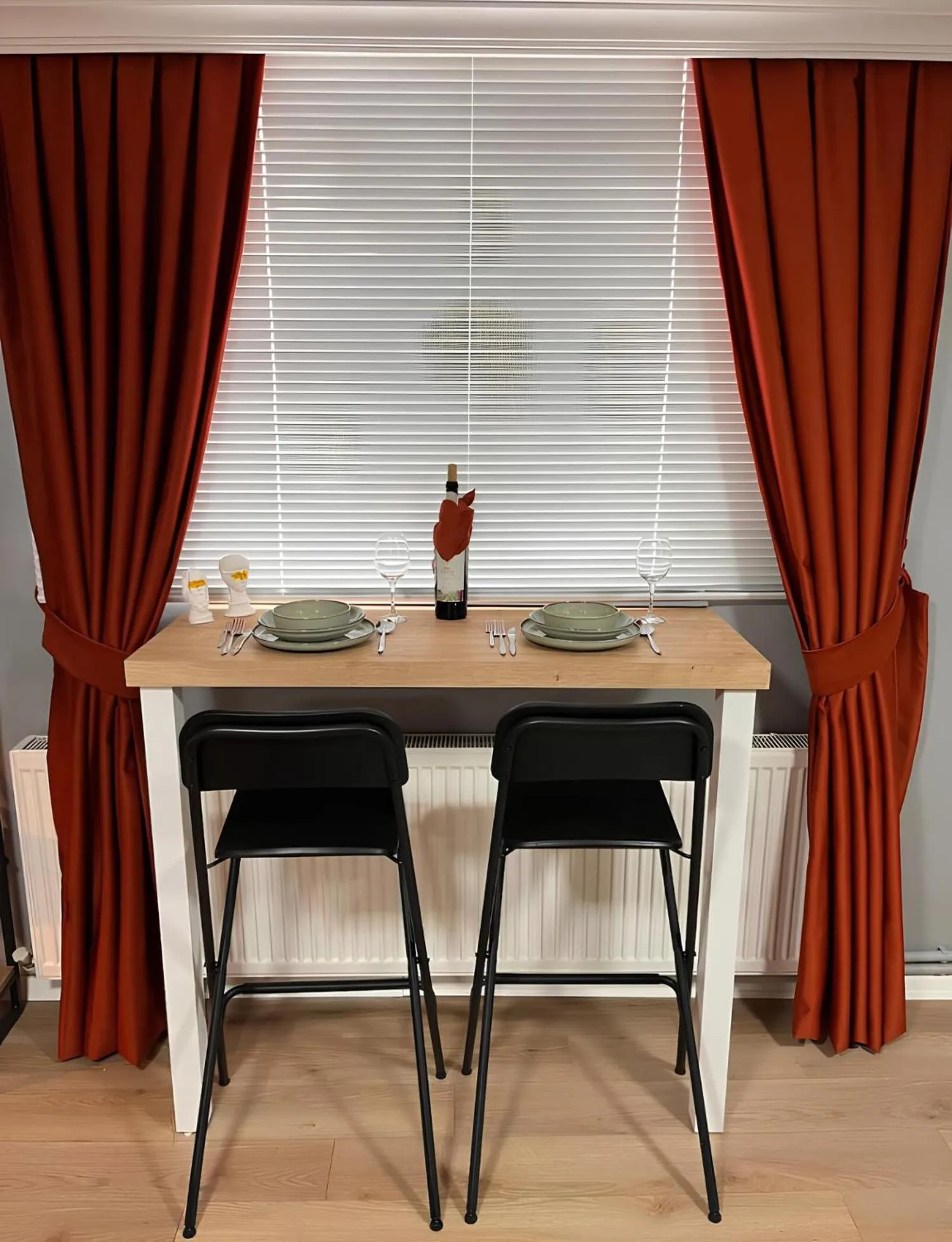 Dining area in Westley Residence Taksim