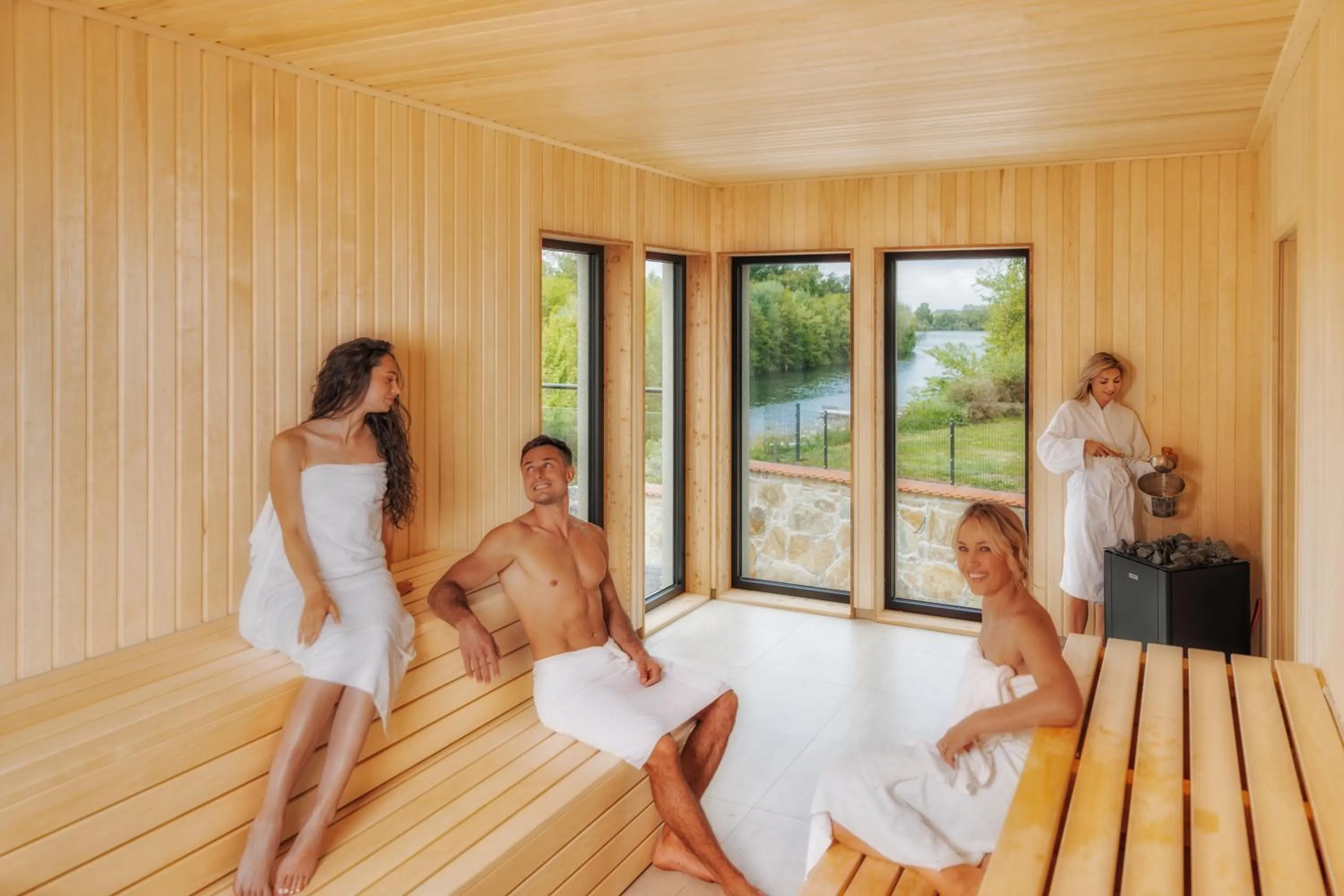 Sauna in Bernstein Acamed Resort