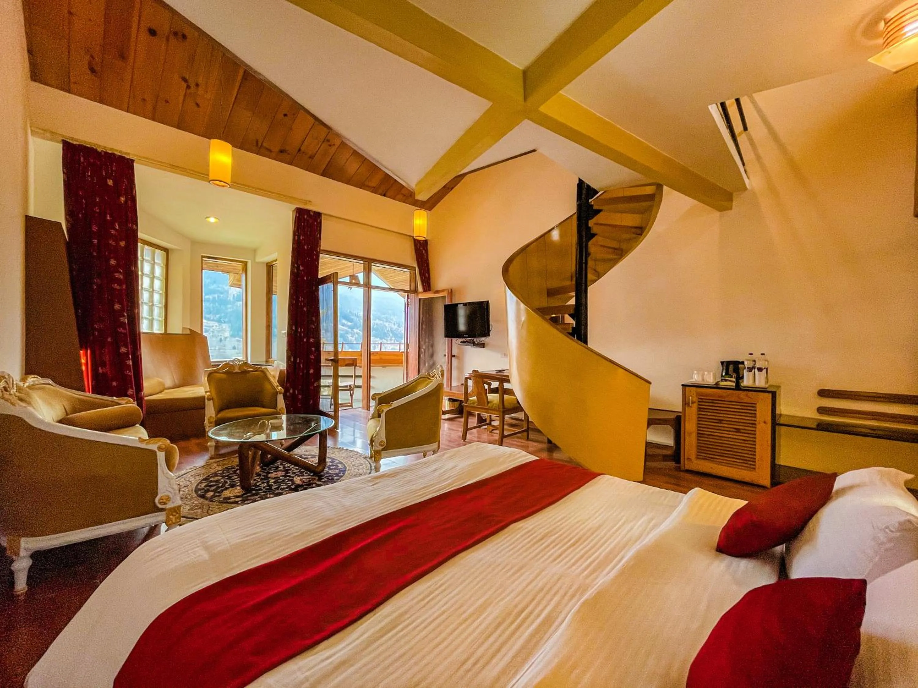 Bedroom, Bed in Manuallaya The Resort & Spa