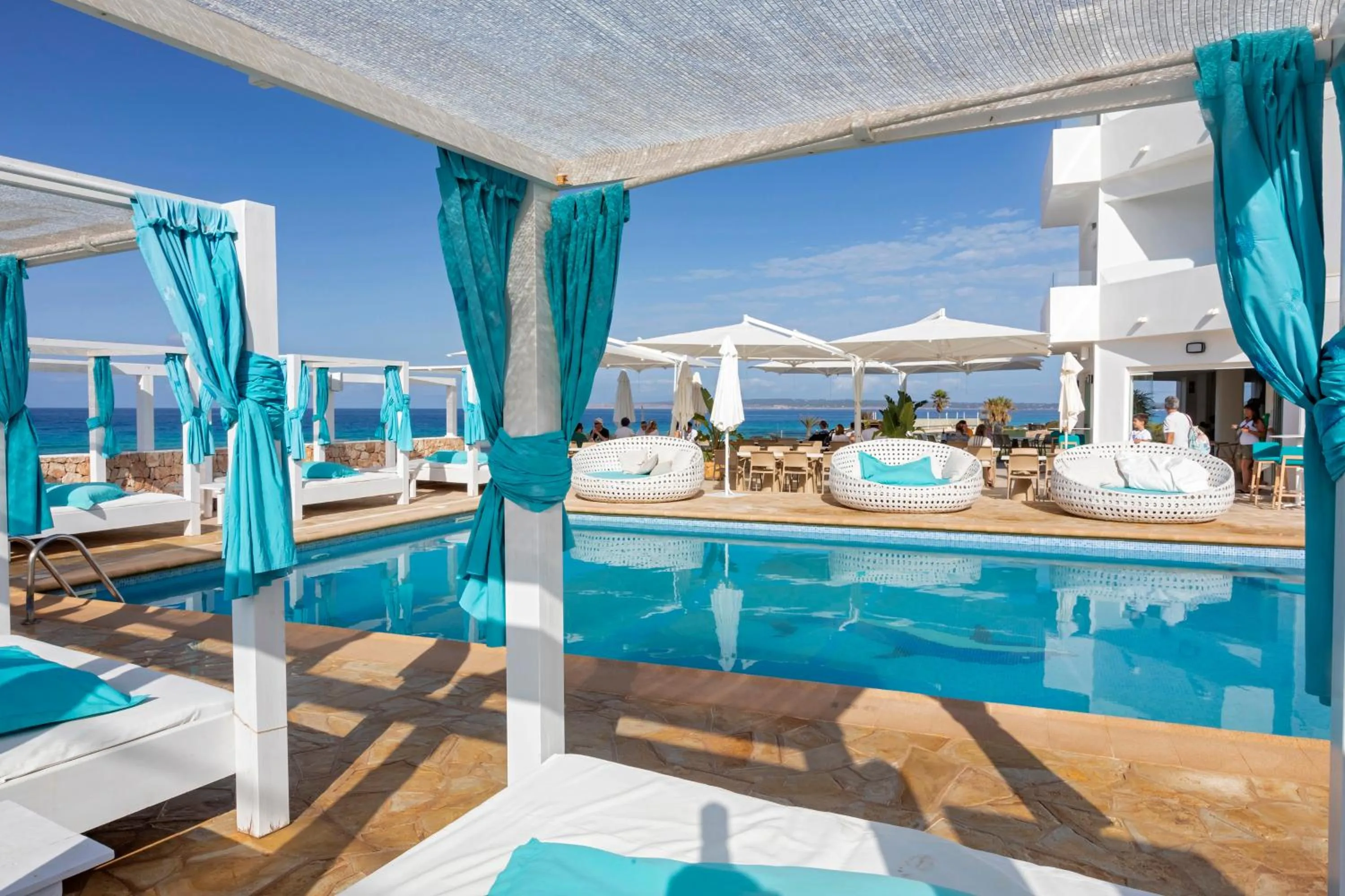 Patio in Hotel Maysi