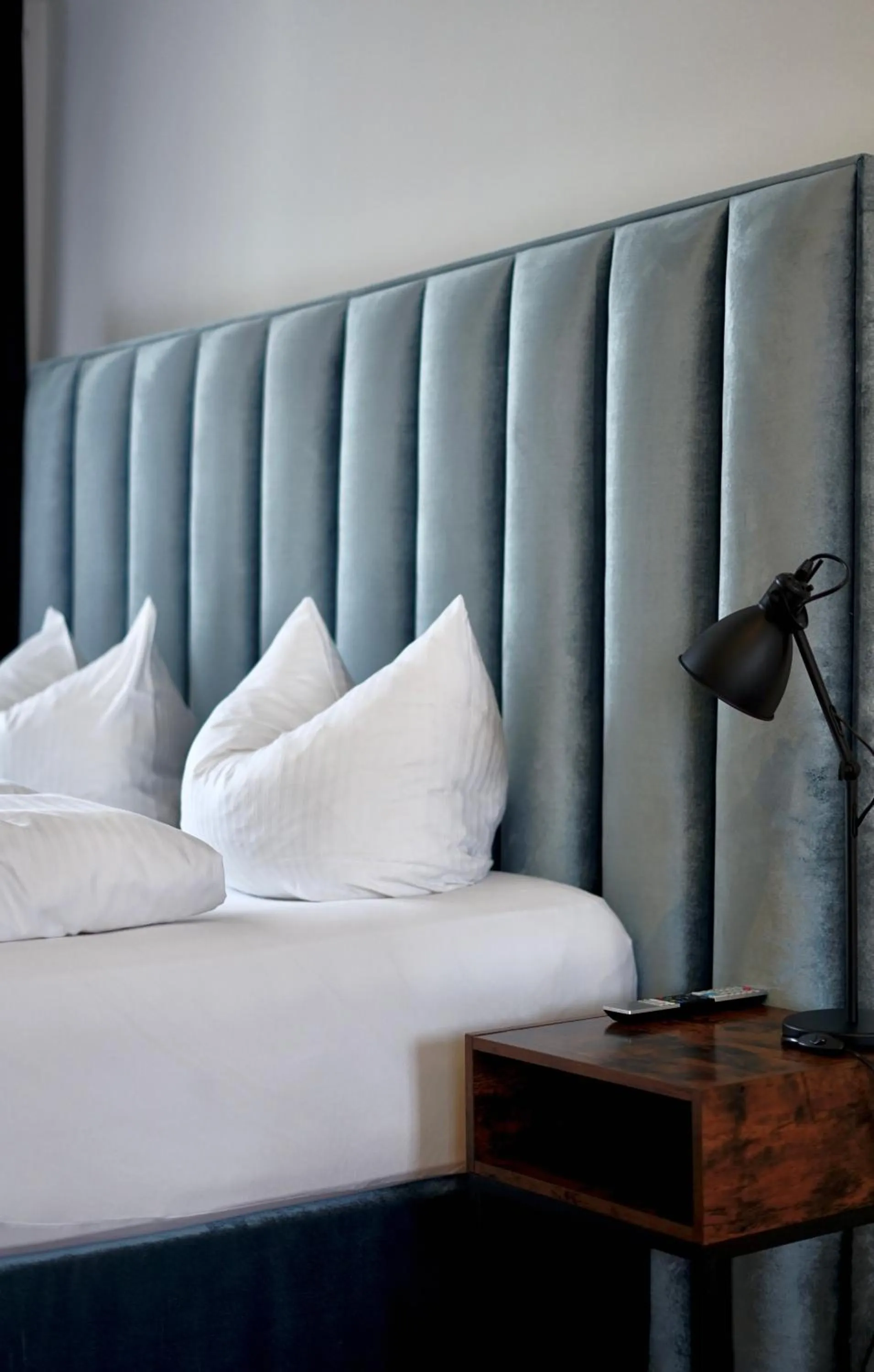 Bed in Hotel Mühldorf