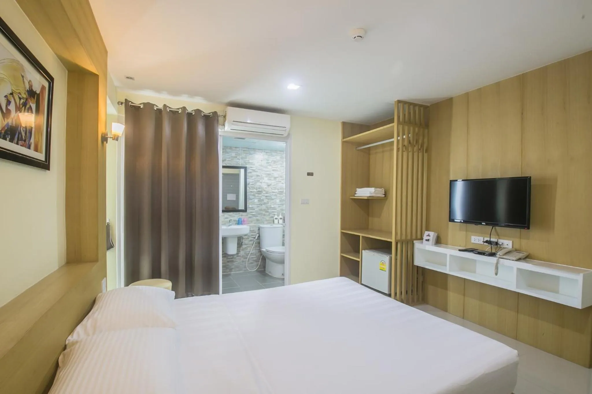 Bed in Petchsiri Boutique Hotel เพชรสิริ บูทิค