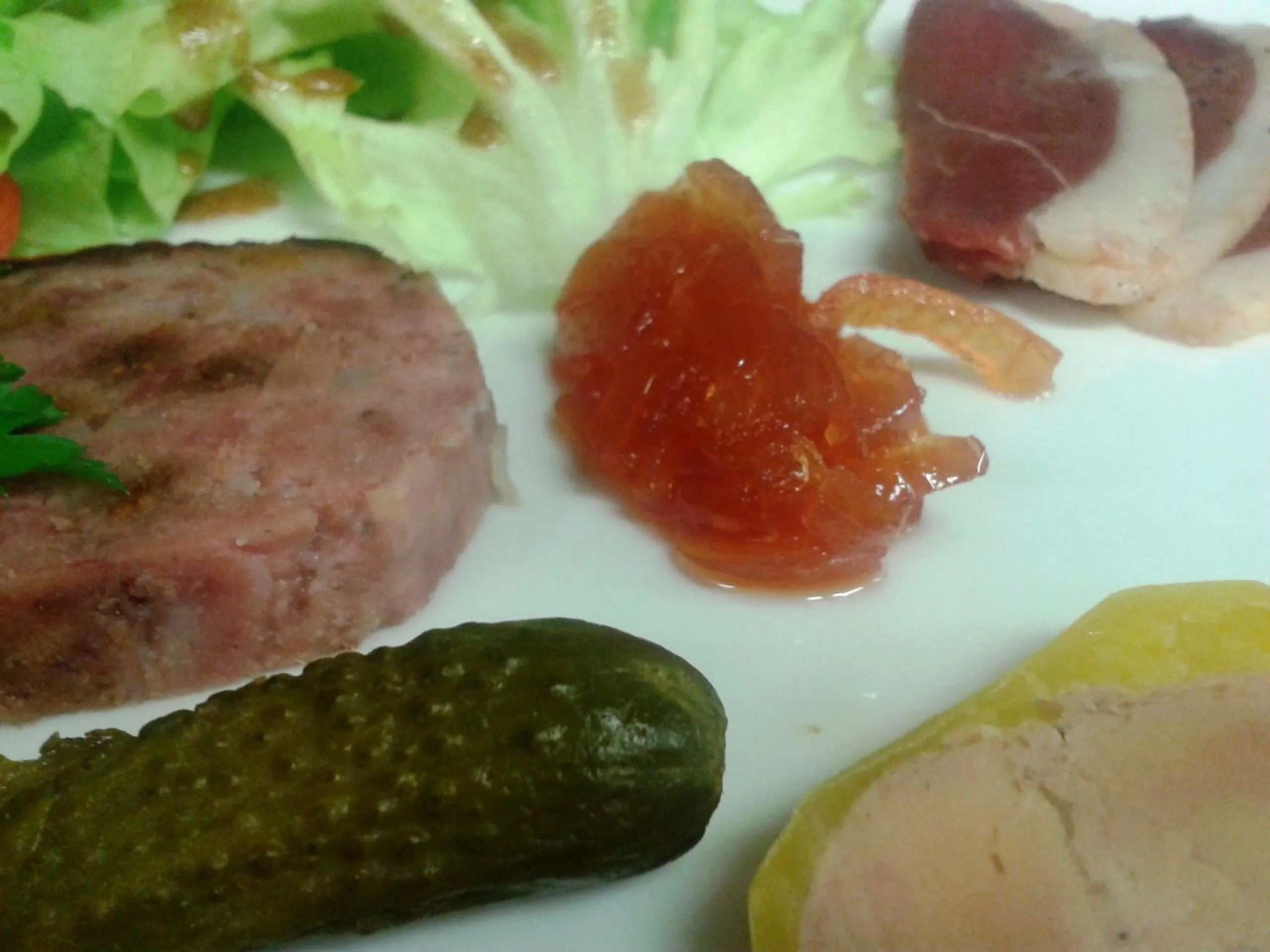 Food close-up in Hôtel du Lac