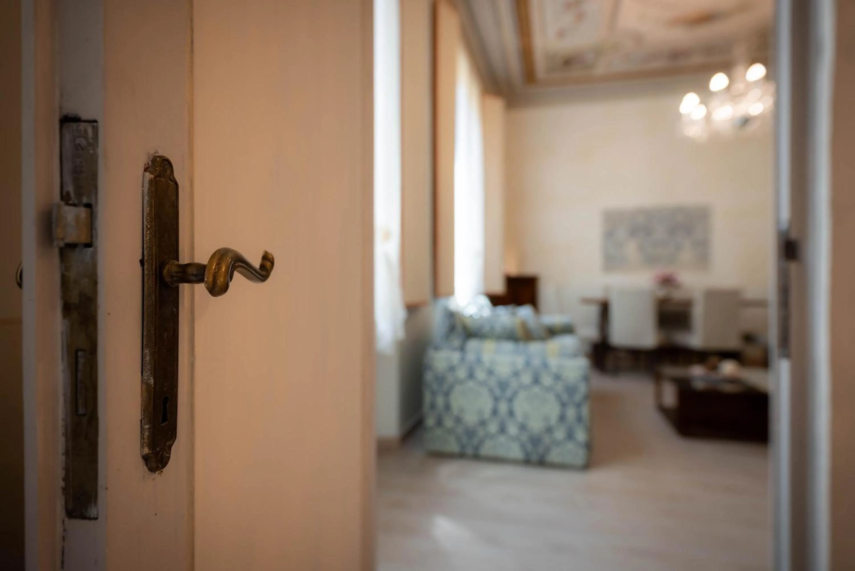 Living room in Novella House