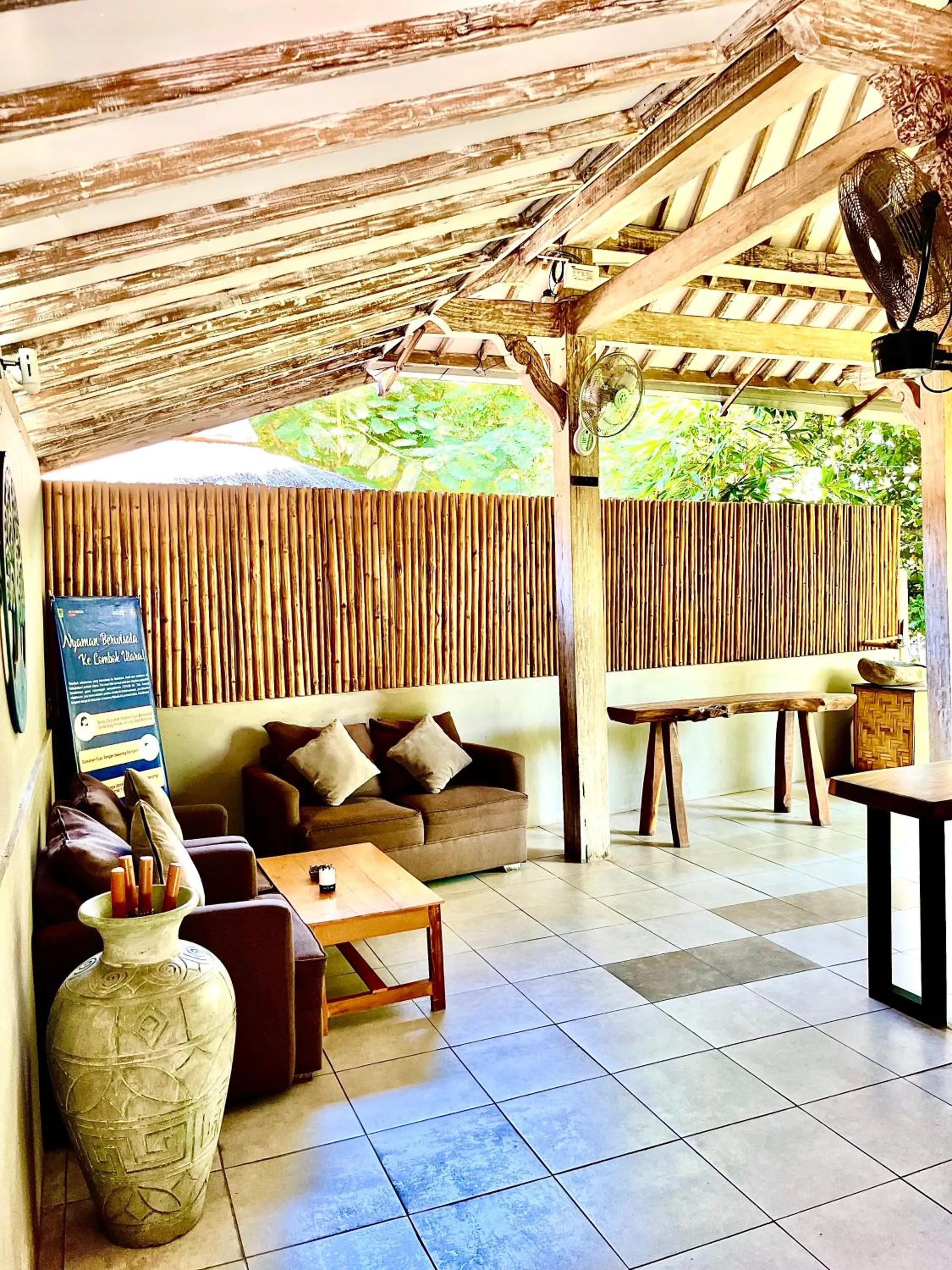 Lobby or reception in GiliZen Resort - Private Pool Villas