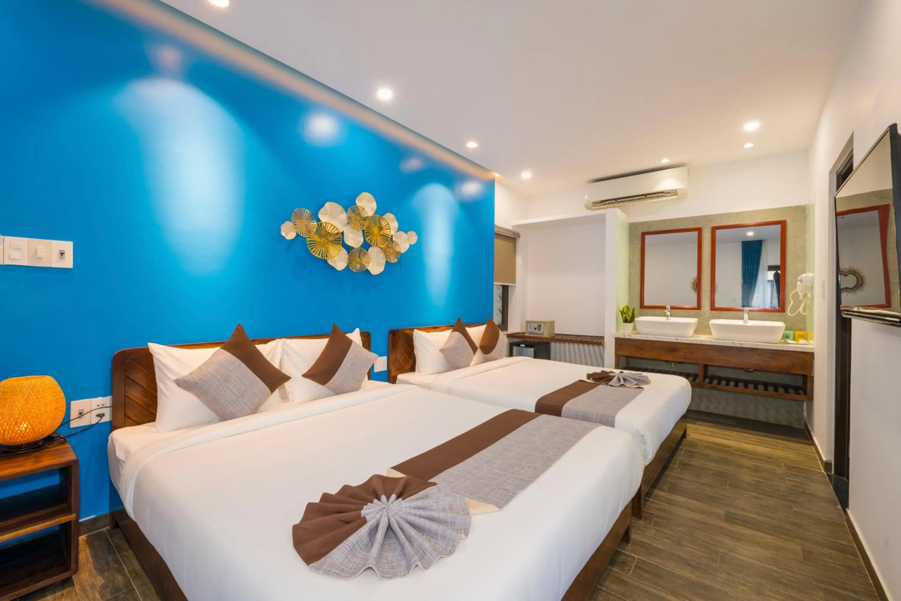 Bed in December Hoi An Villa