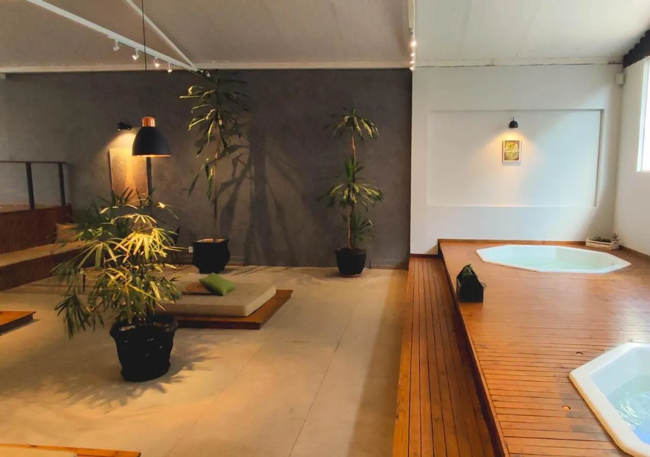 Hot Tub, Bed in Grão Pará Petrópolis