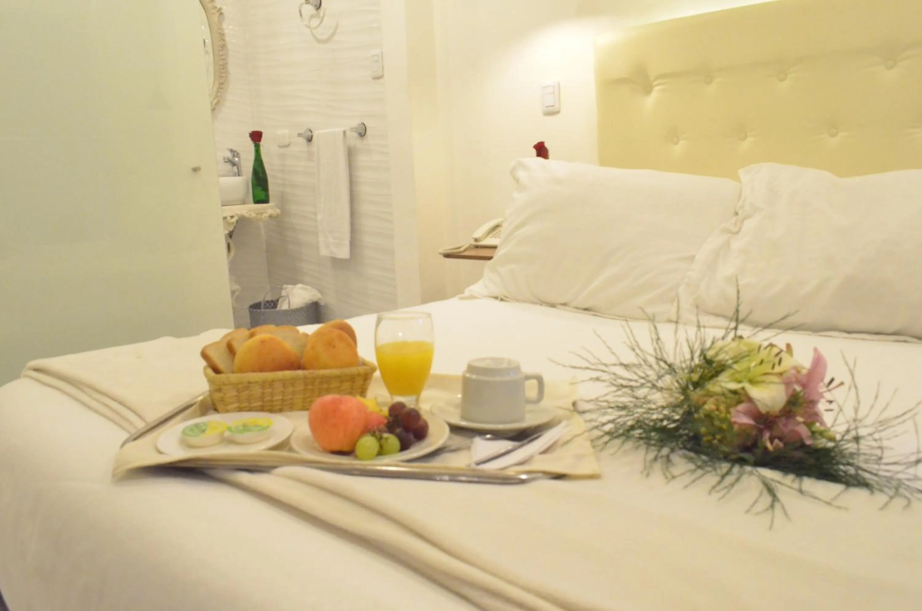 Bed in Hotel Inter Bogotá