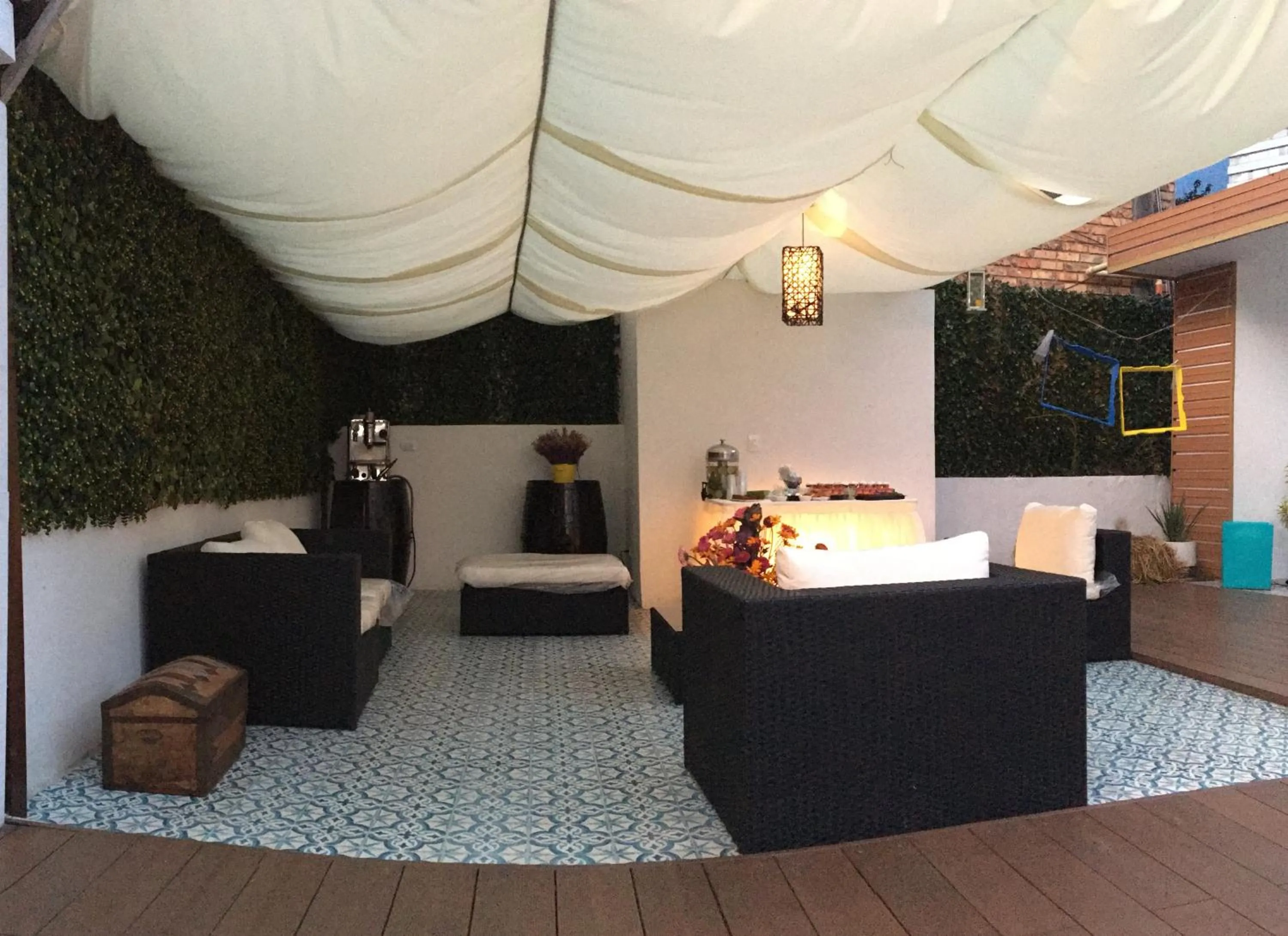 Balcony/Terrace in Hotel Inter Bogotá