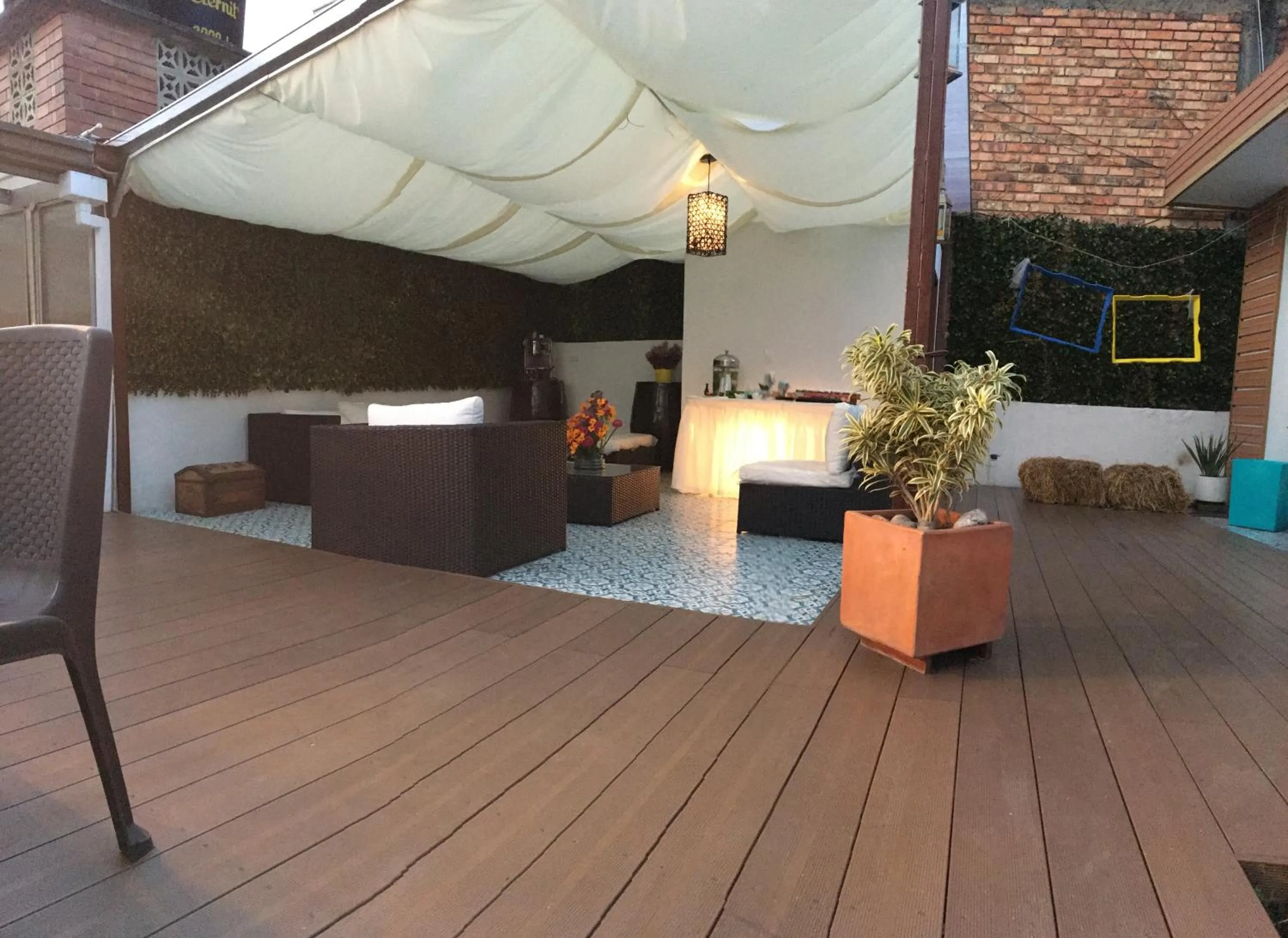 Balcony/Terrace in Hotel Inter Bogotá