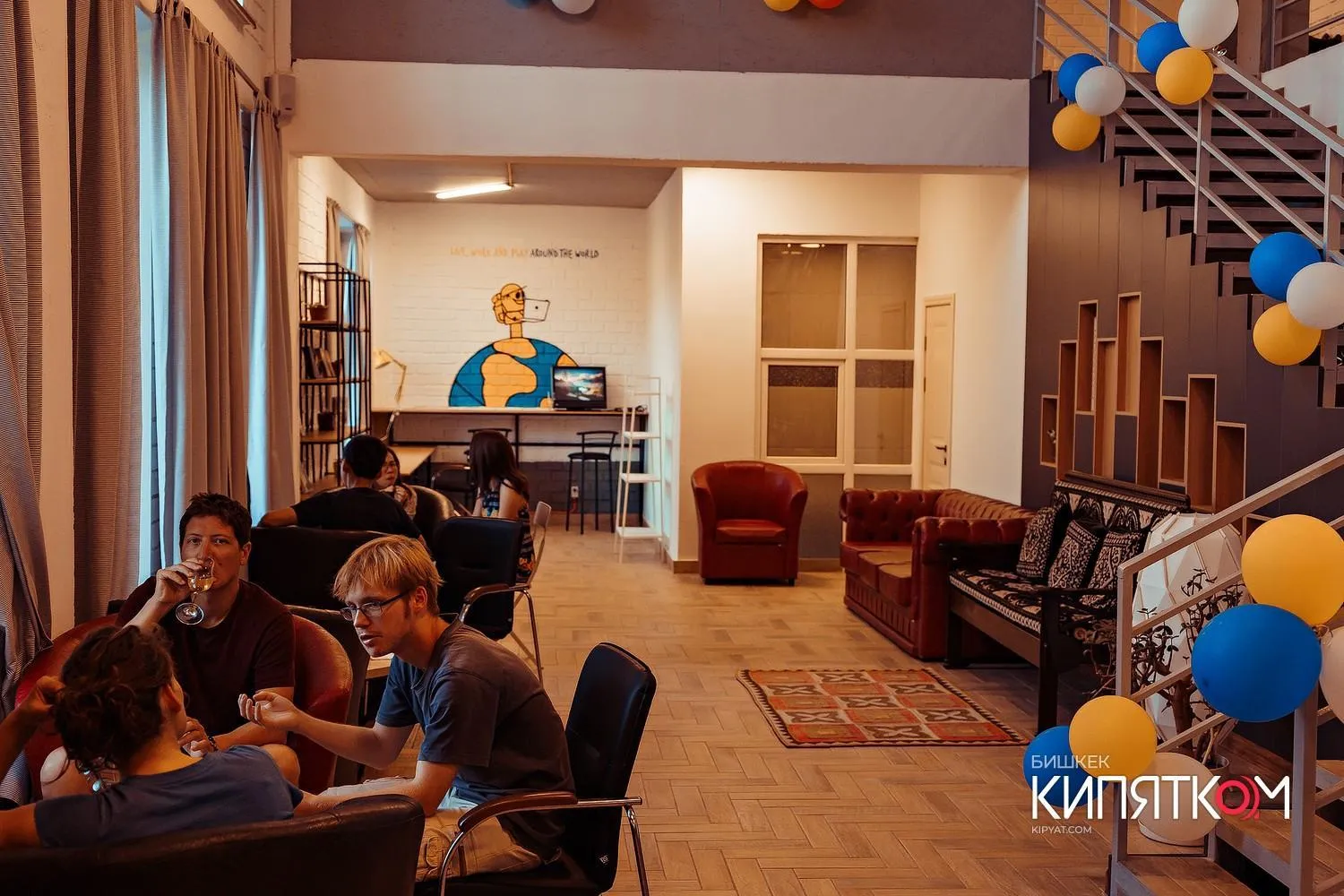 People in ololoFreelander Hostel&Coworking