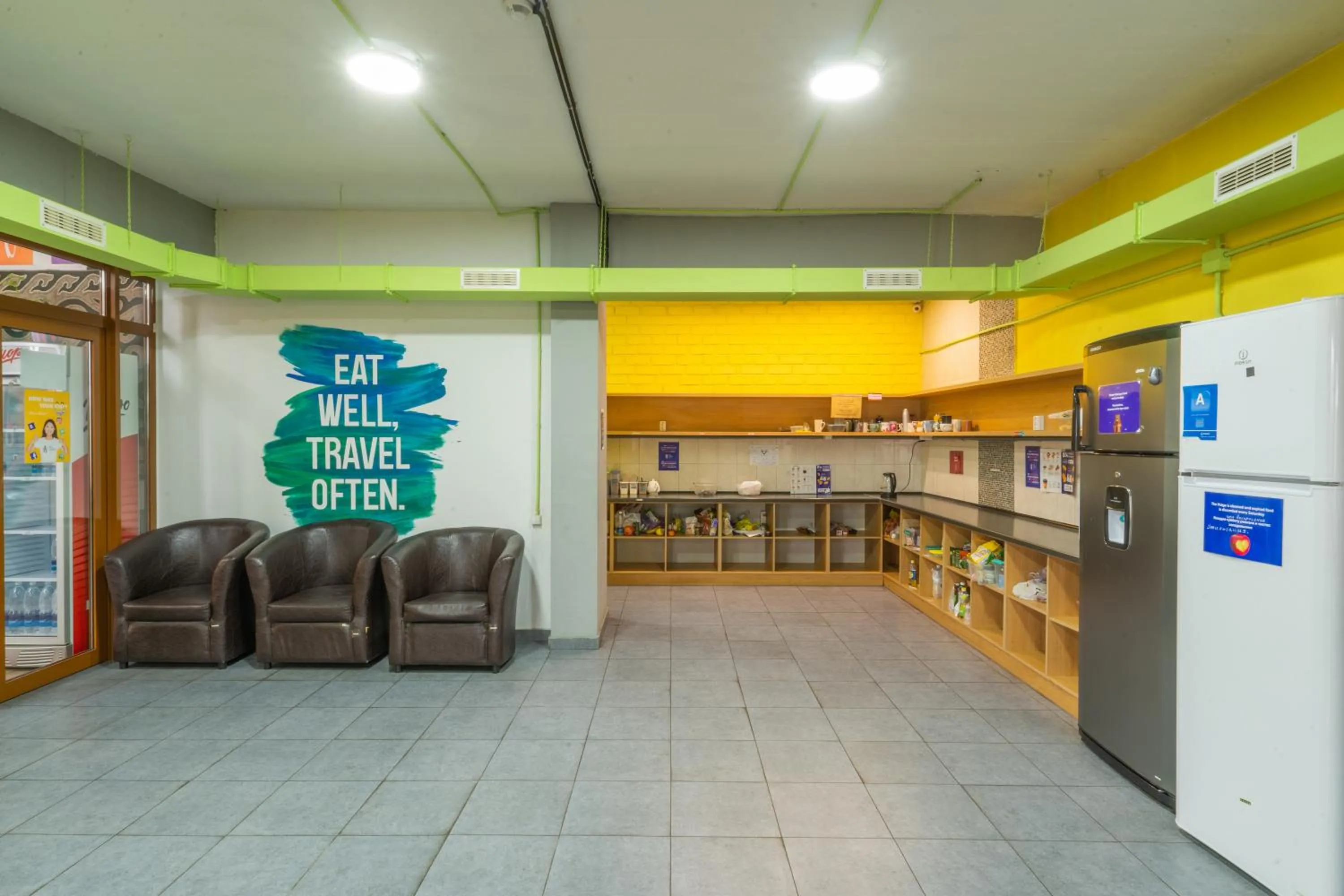 Dining area in ololoFreelander Hostel&Coworking