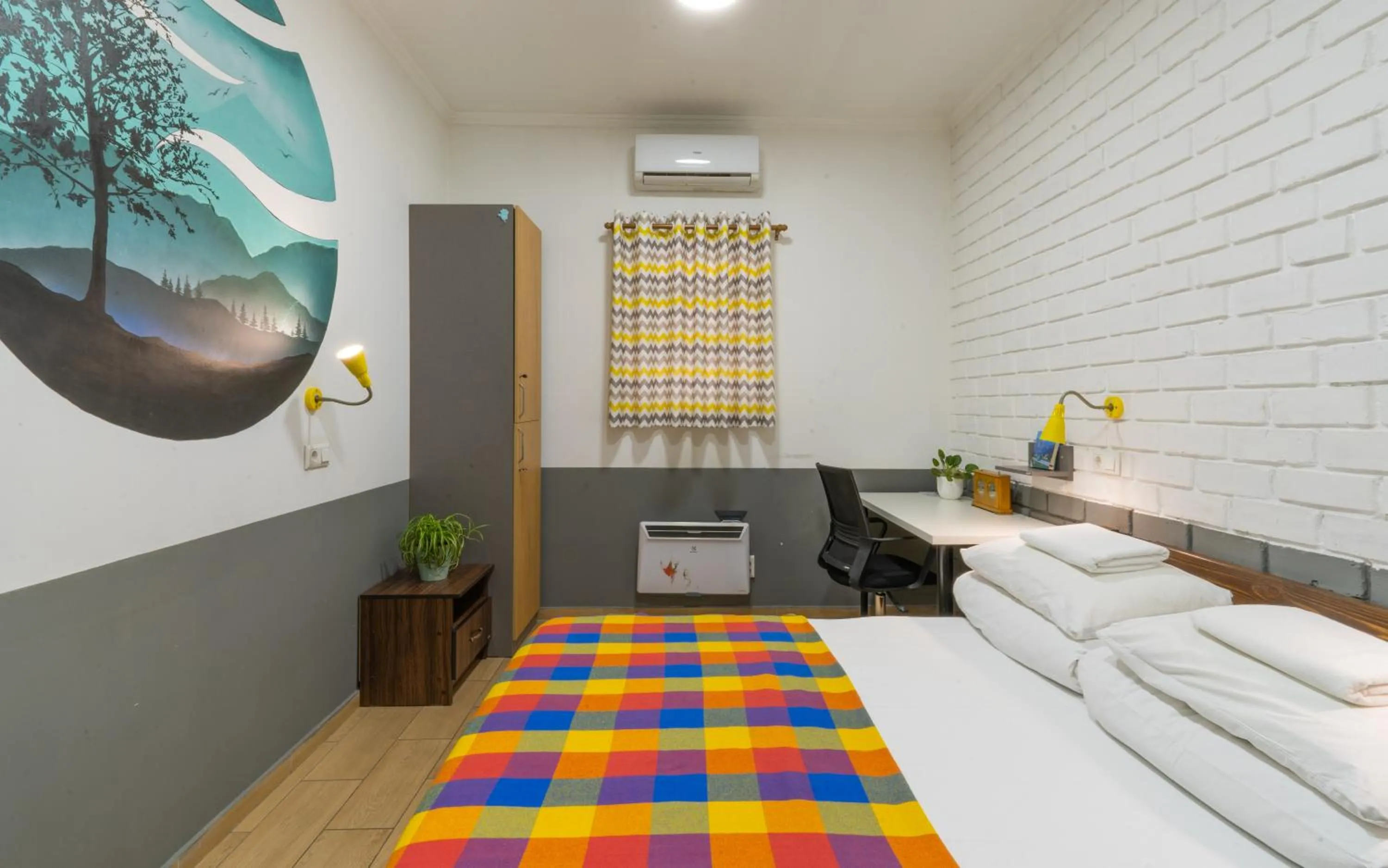 Bed in ololoFreelander Hostel&Coworking