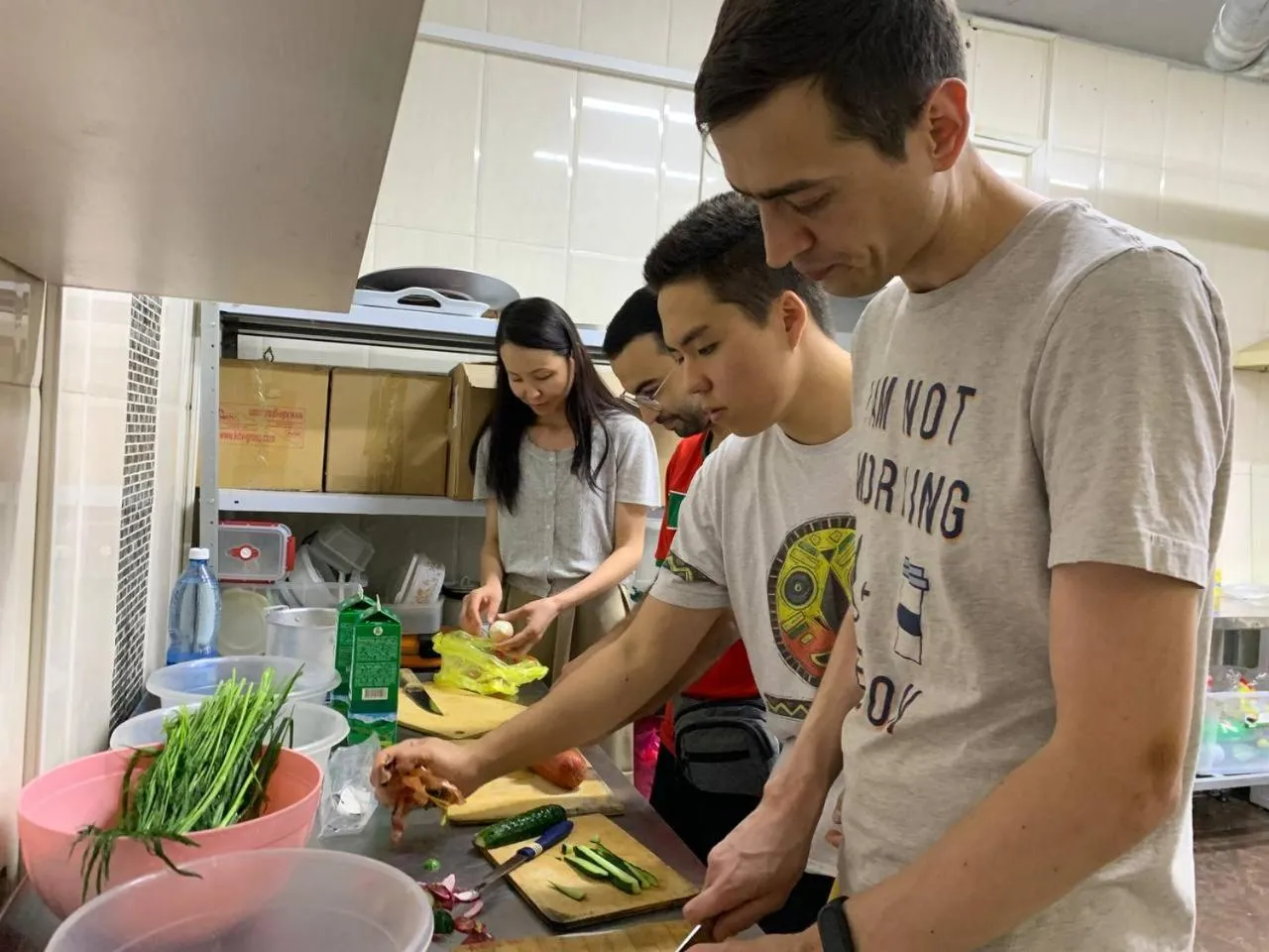 People in ololoFreelander Hostel&Coworking