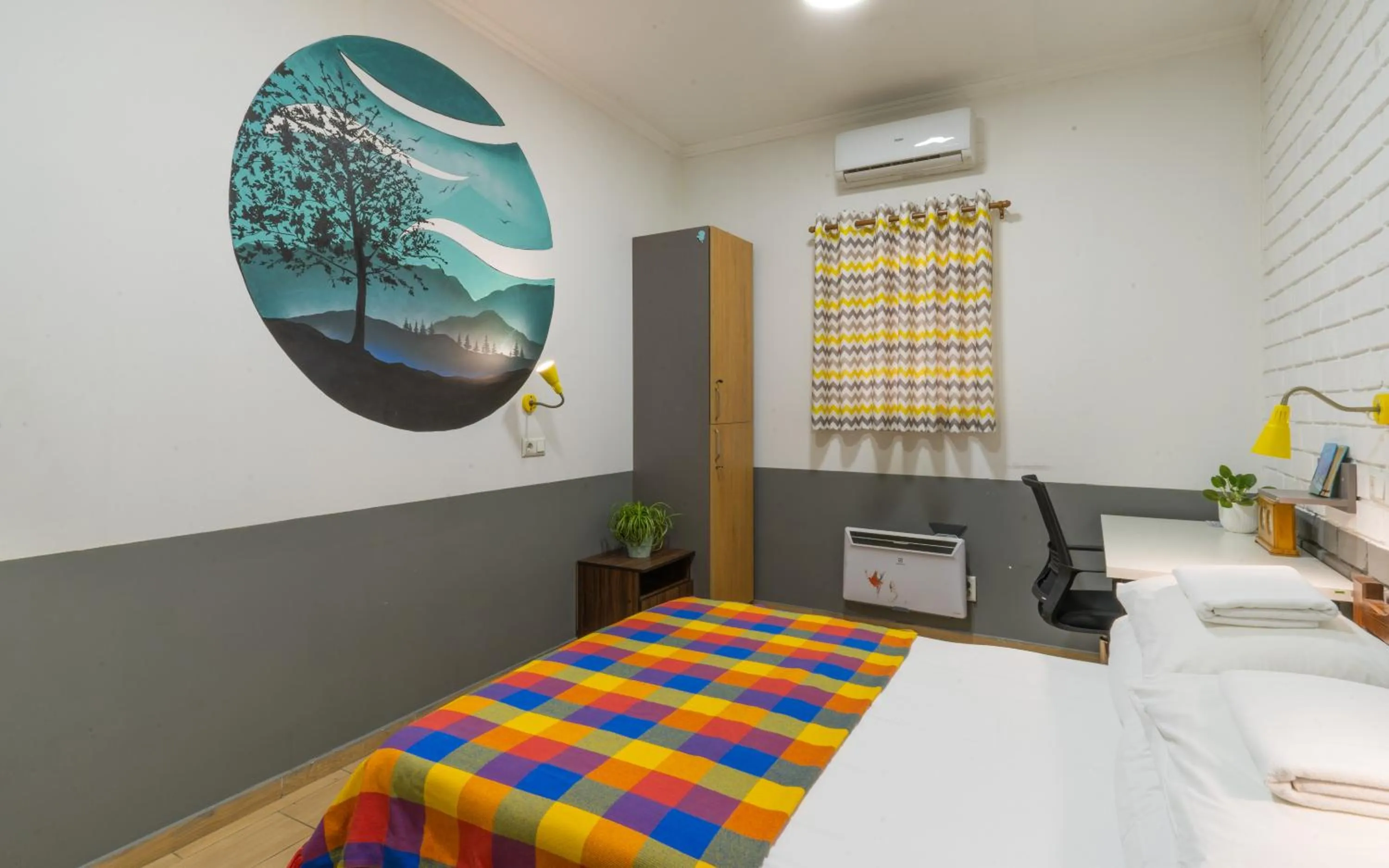 Bed in ololoFreelander Hostel&Coworking