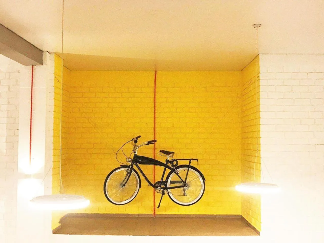 Decorative detail in ololoFreelander Hostel&Coworking