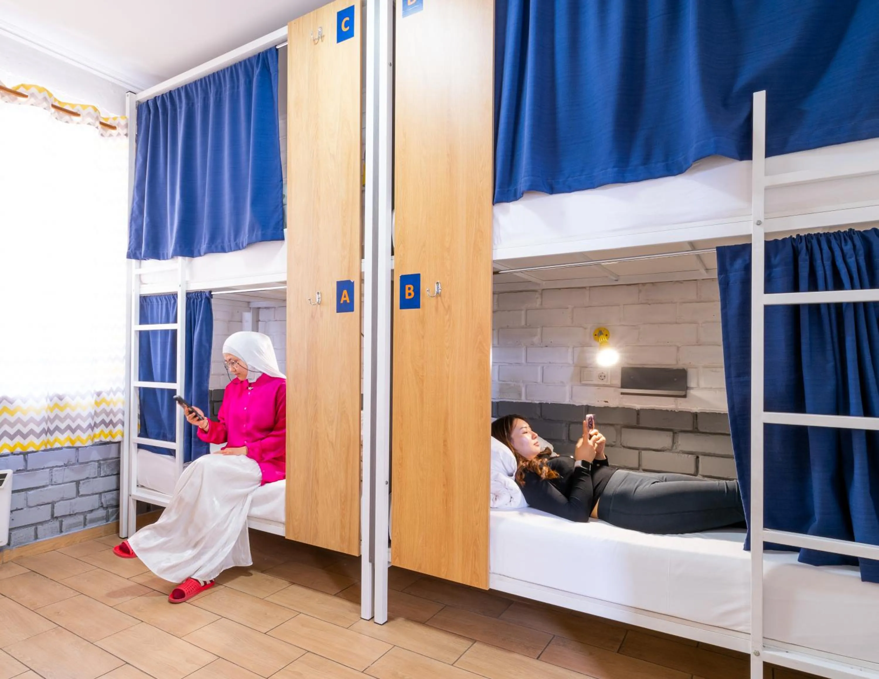 Bed in ololoFreelander Hostel&Coworking