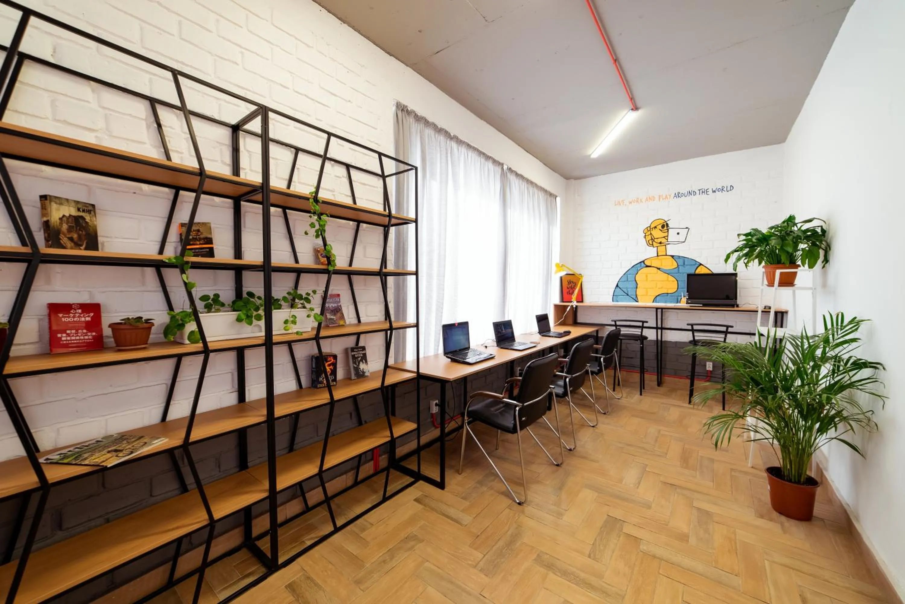 Area and facilities in ololoFreelander Hostel&Coworking