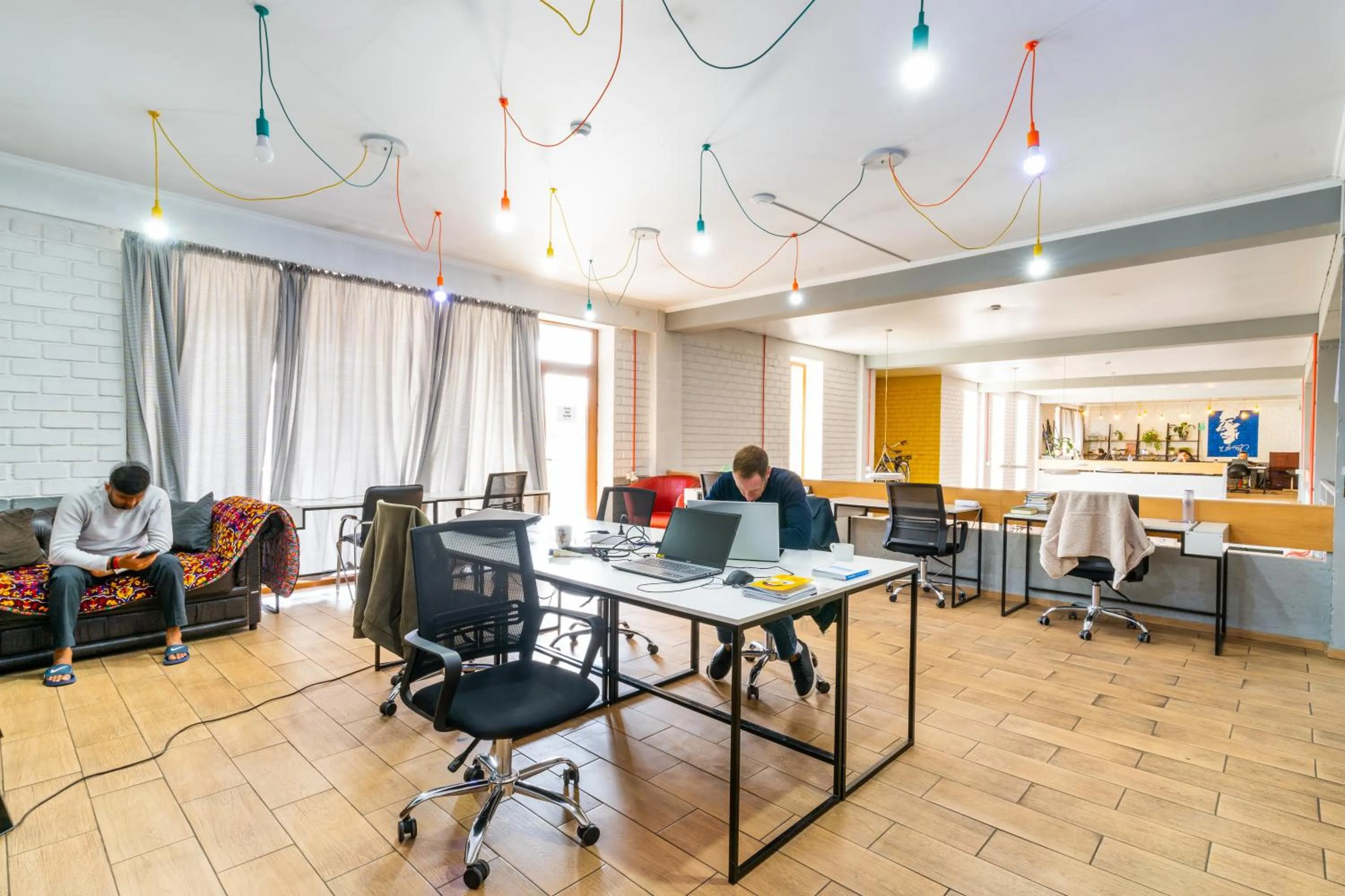 Living room in ololoFreelander Hostel&Coworking