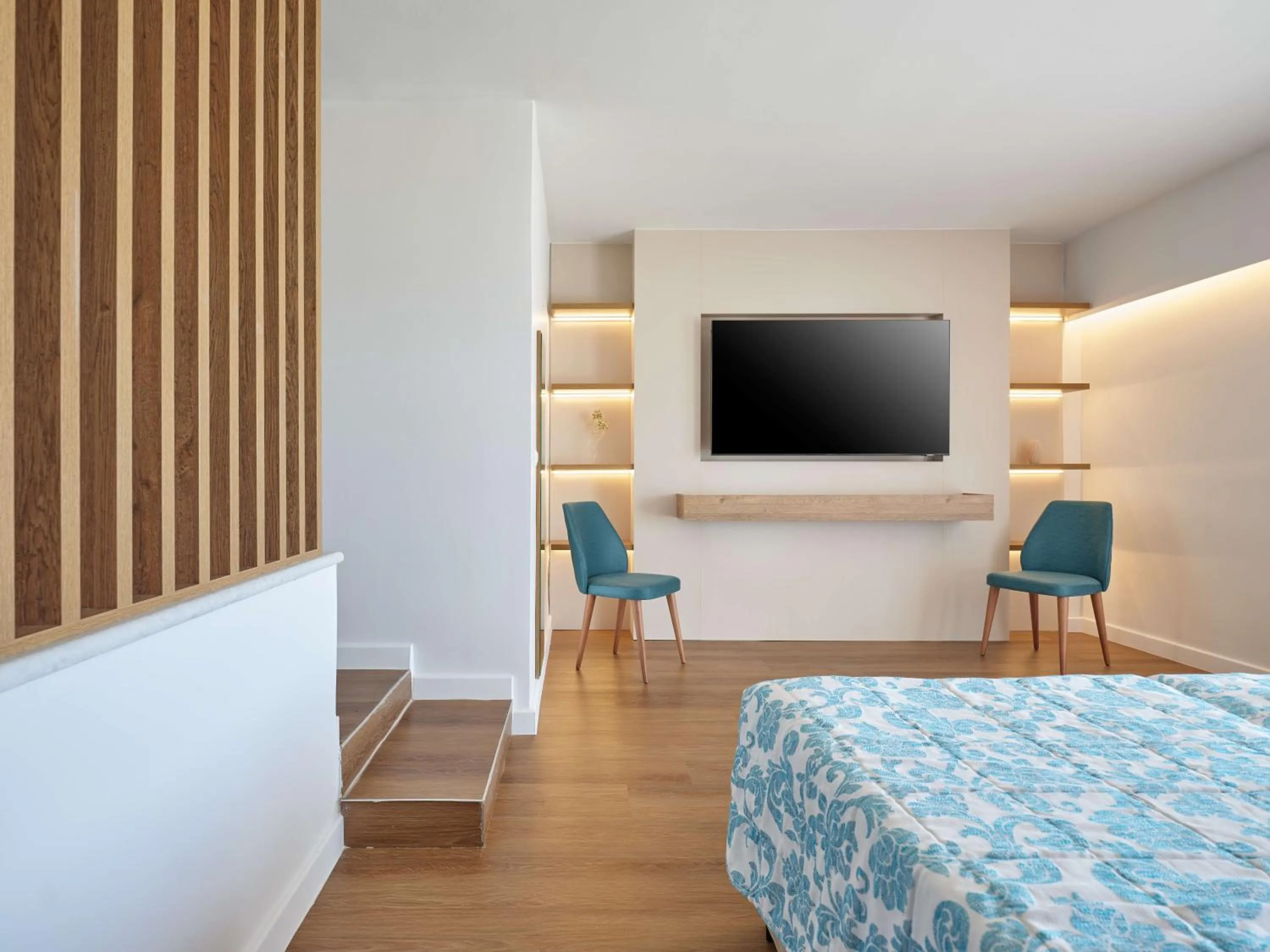 Bedroom in Kinetta Beach Resort and Spa