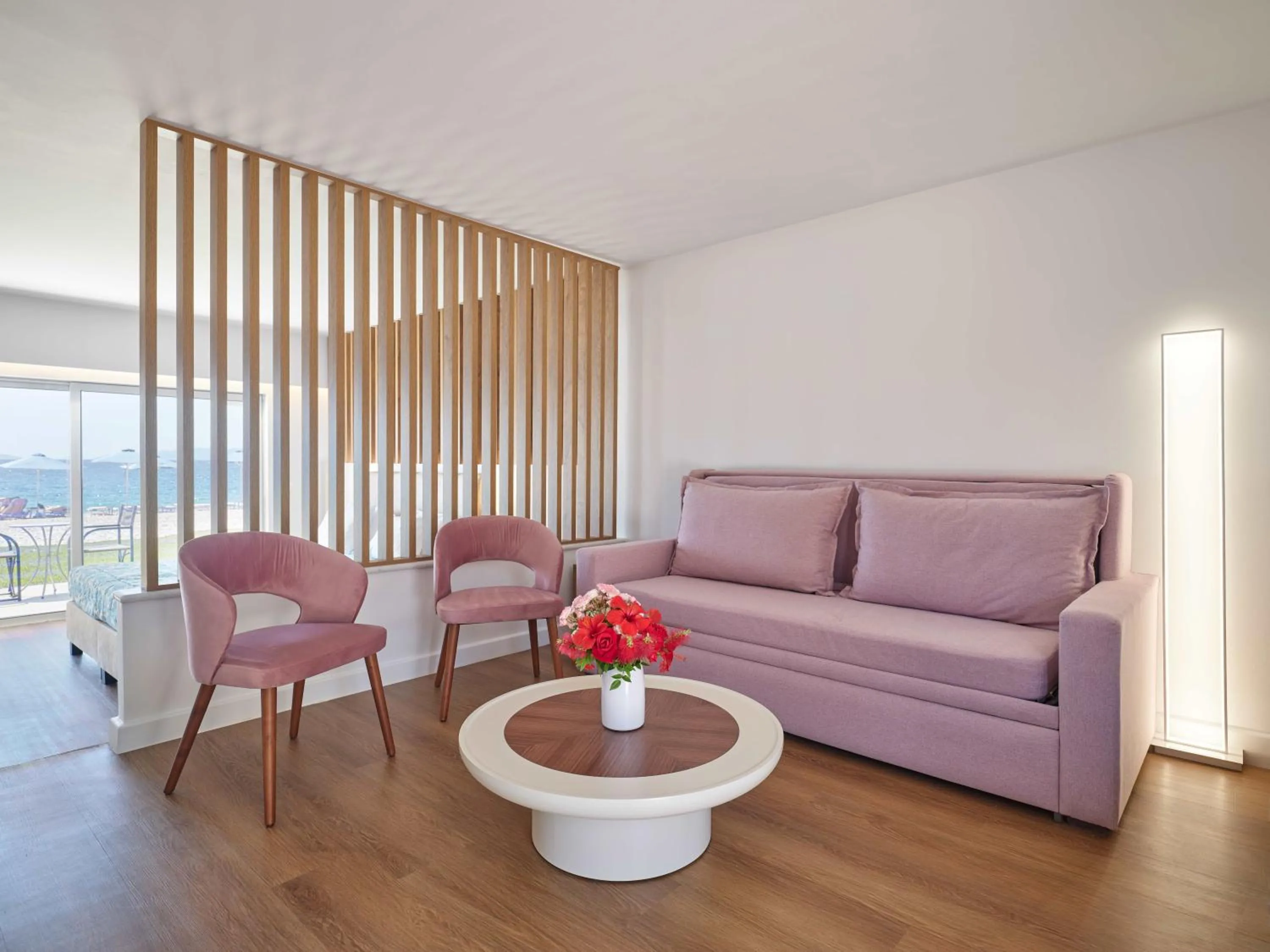 Living room in Kinetta Beach Resort and Spa