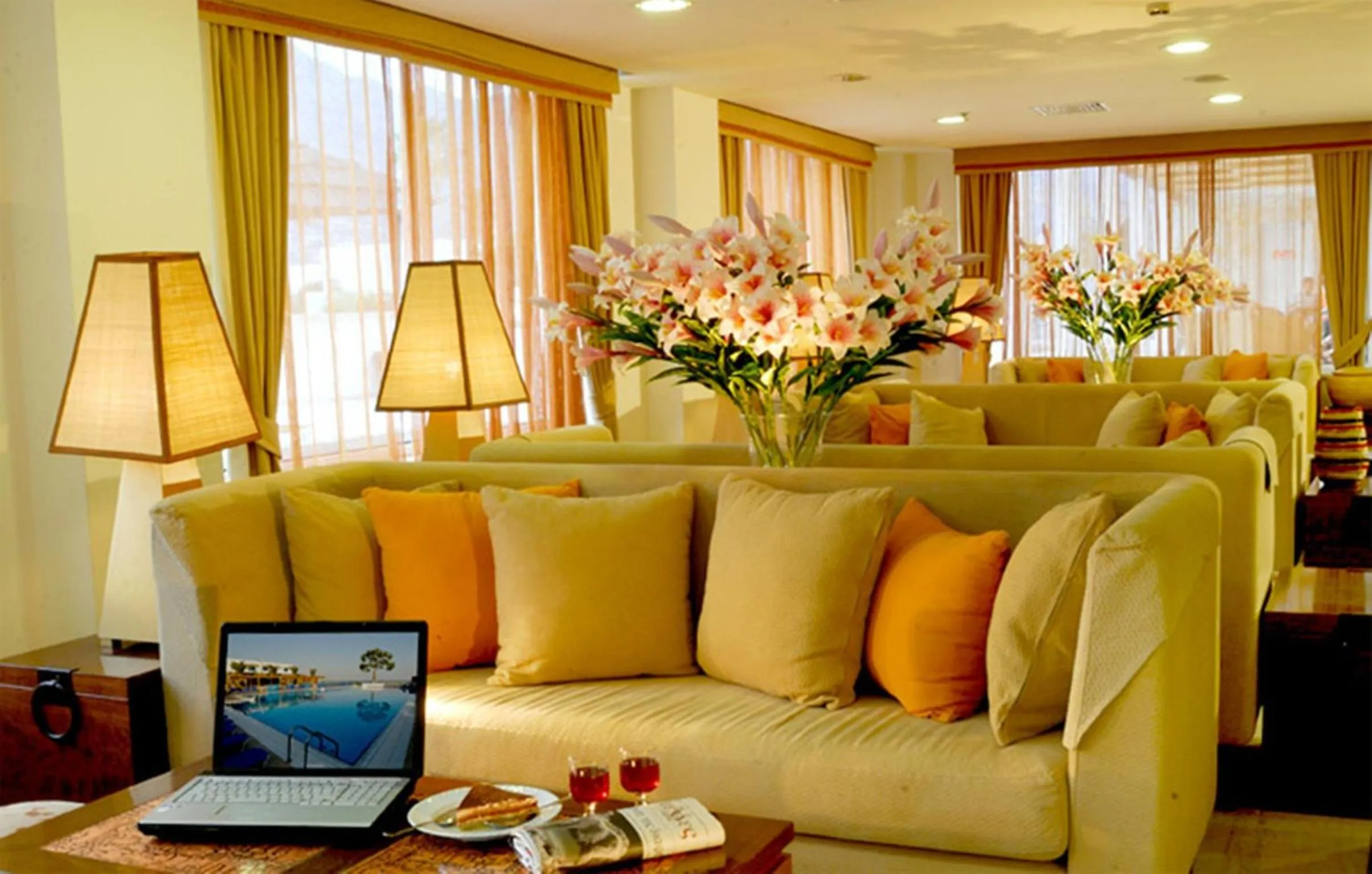 Lobby or reception in Kinetta Beach Resort and Spa