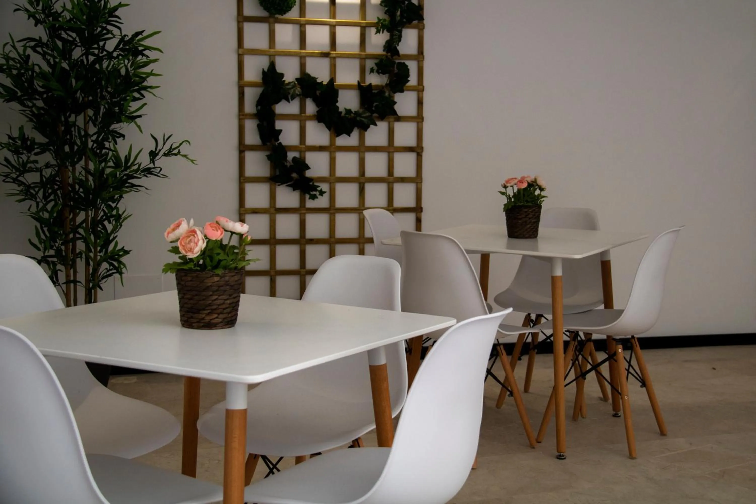 Patio in Hotel Alda Orzán