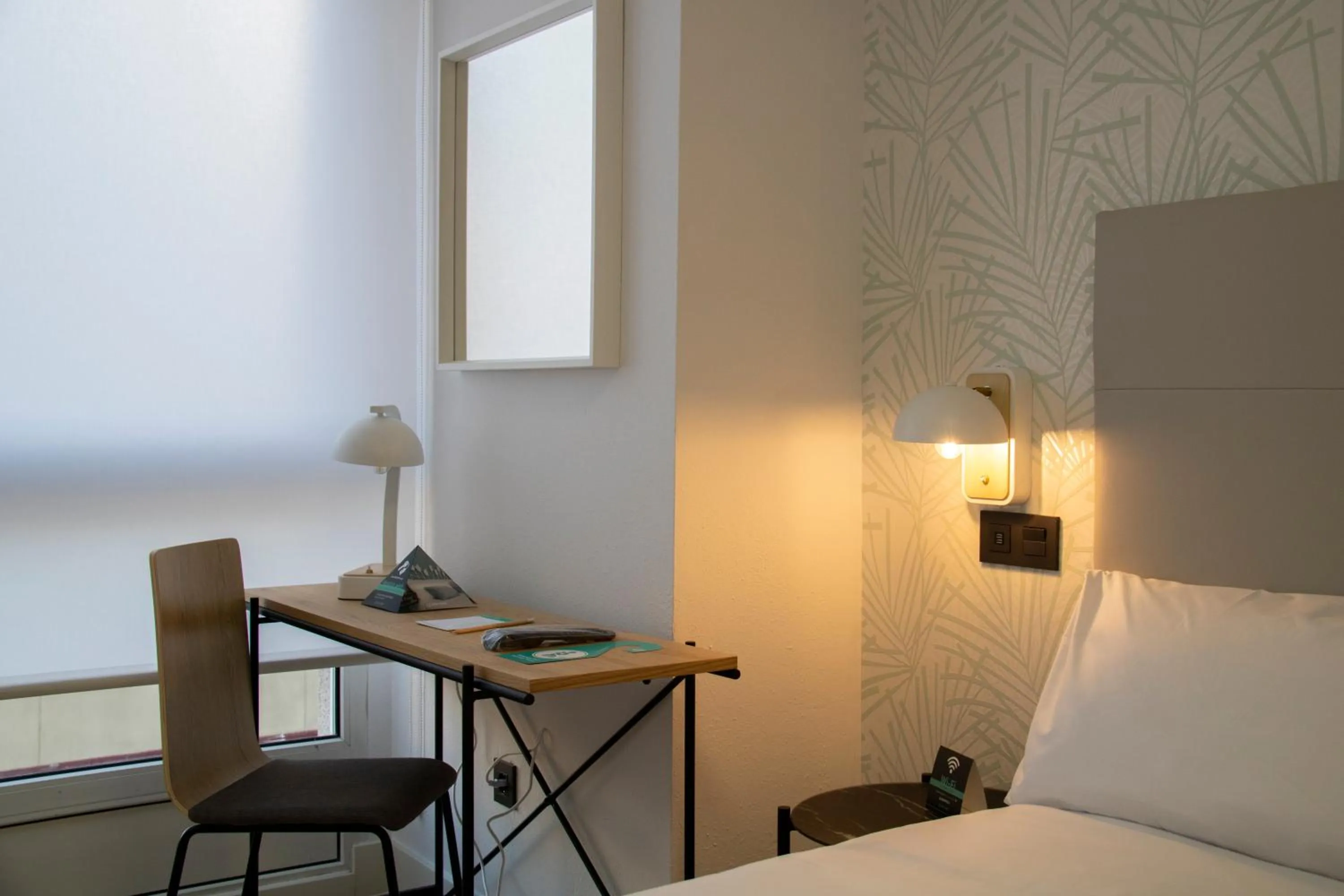 Decorative detail, Bed in Hotel Alda Orzán