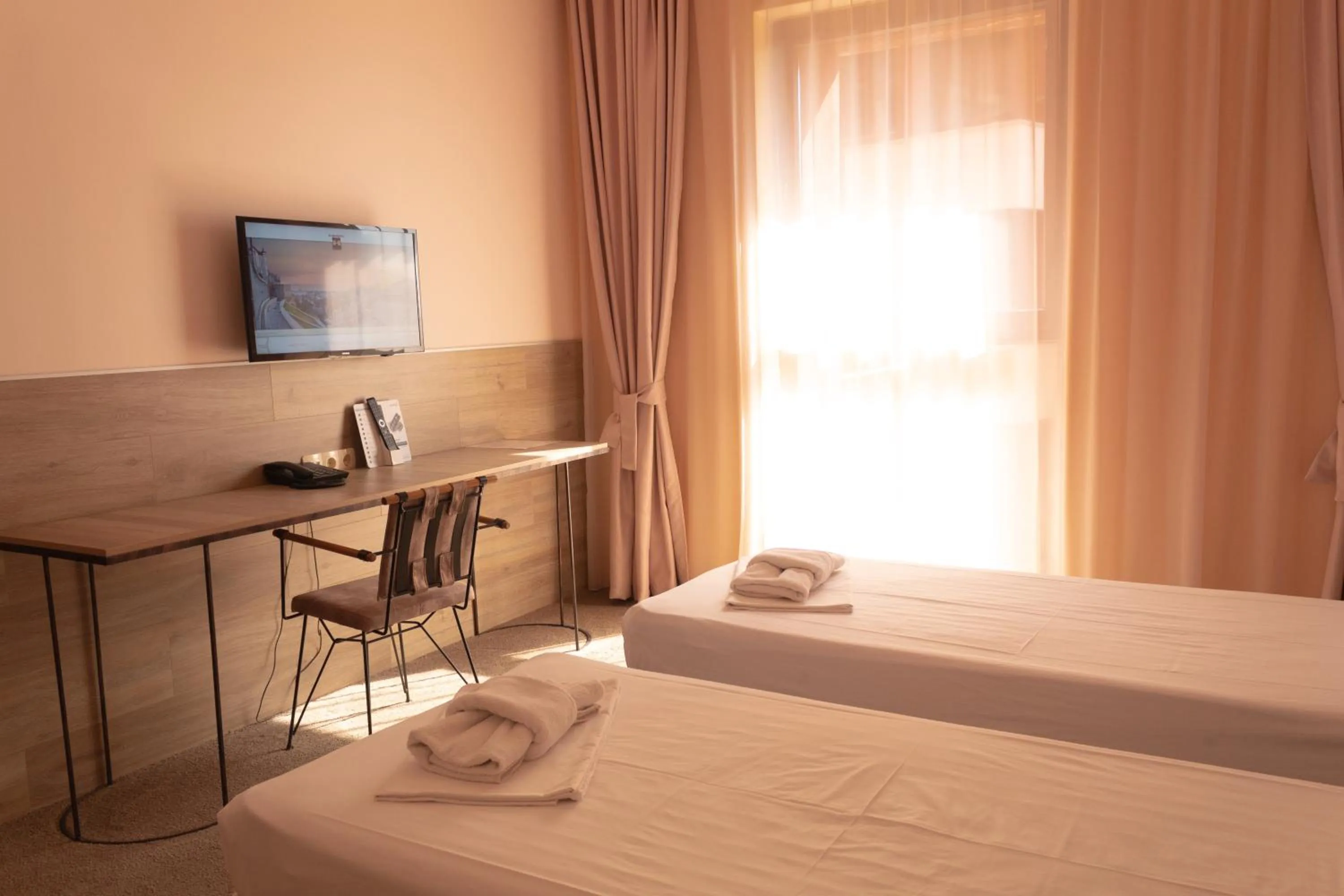 Bed in Clepsydra Residence