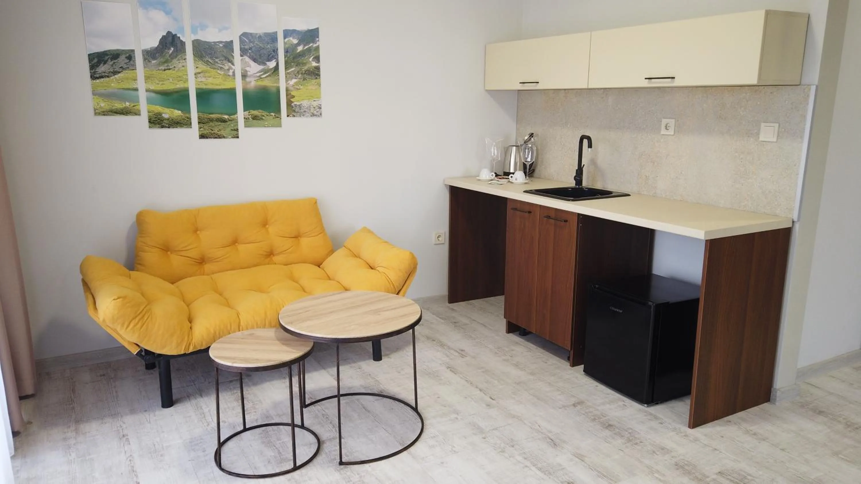 Kitchen or kitchenette in Clepsydra Residence